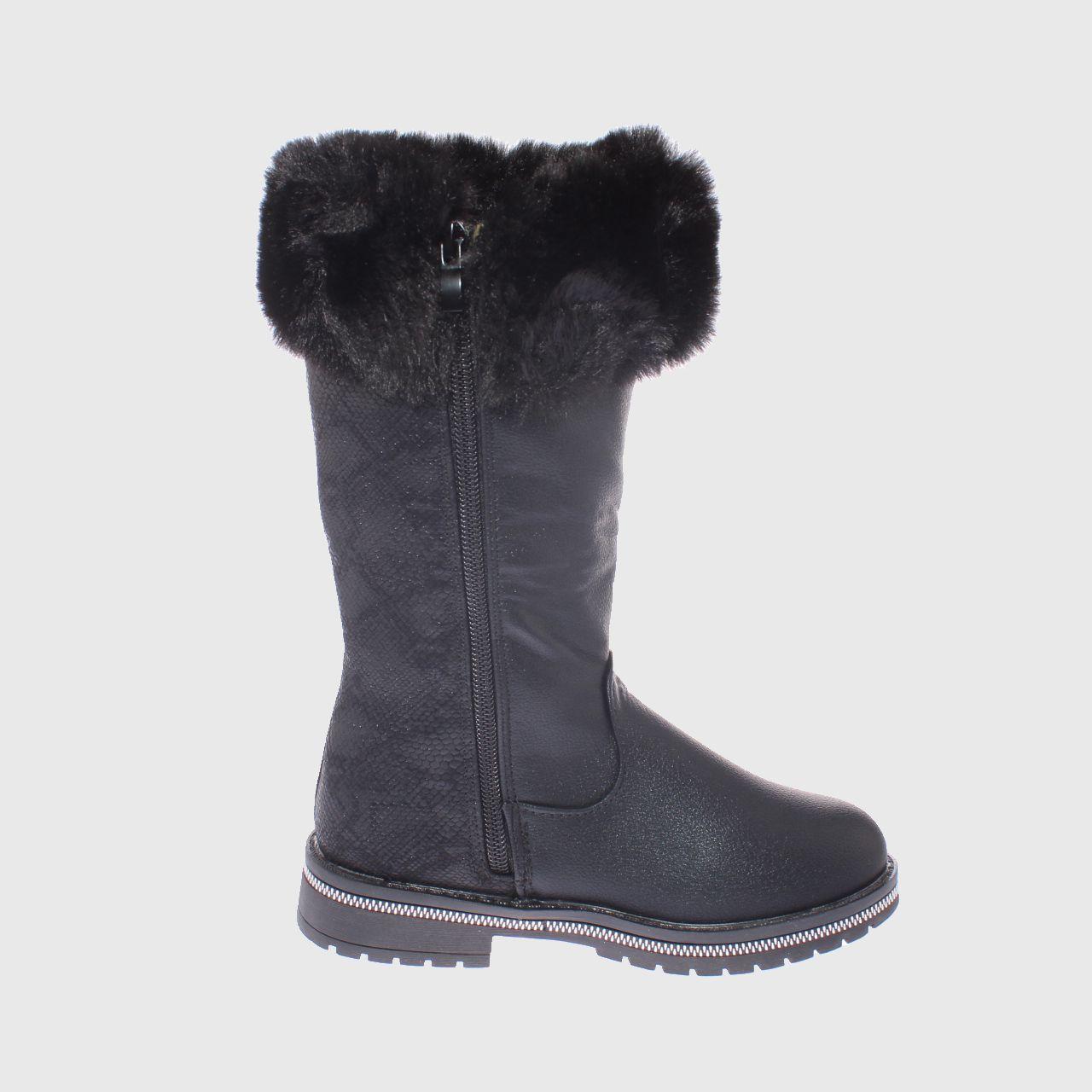 Bota Negro Vía Franca Niña-2