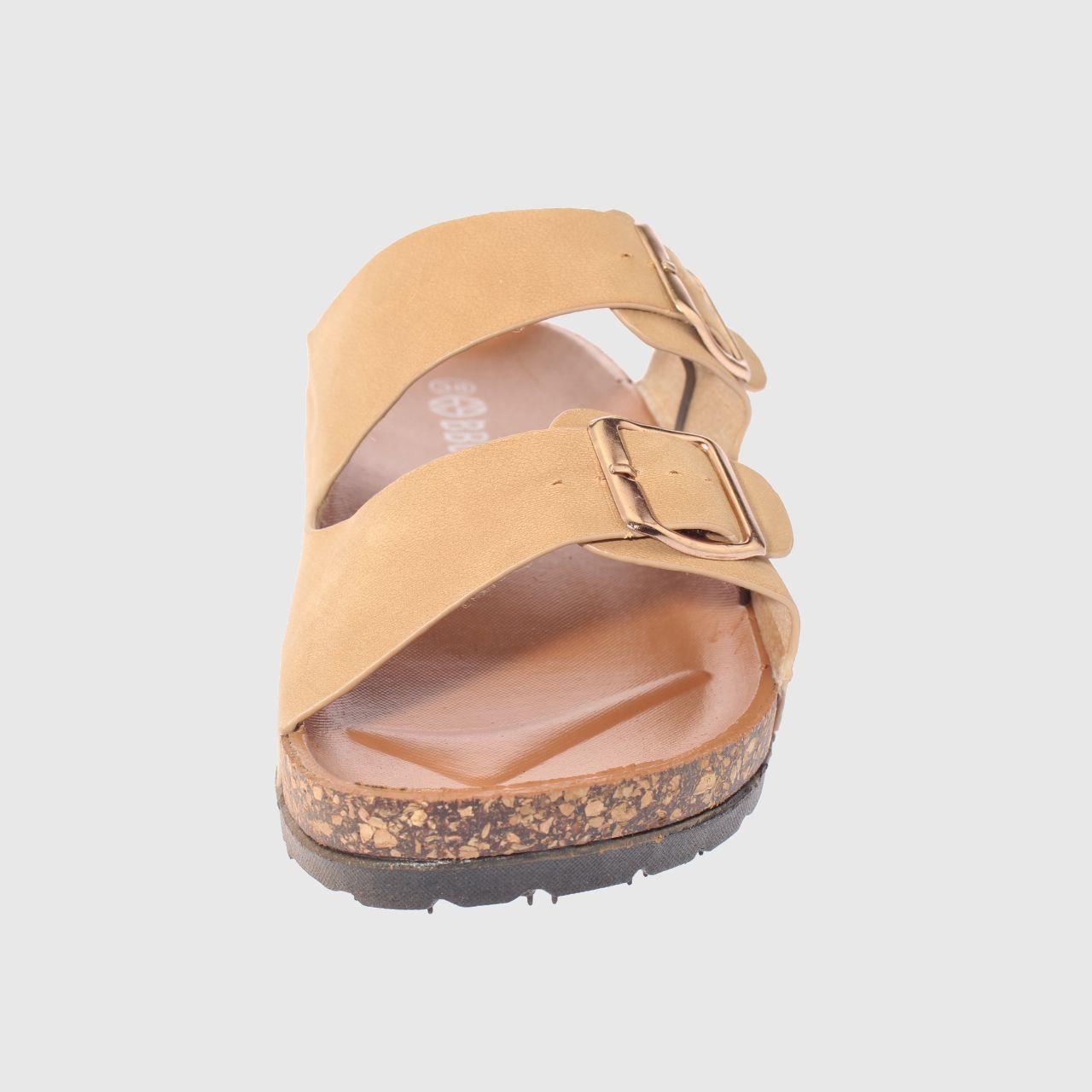 Sandalia Beige Vía Franca Mujer-1