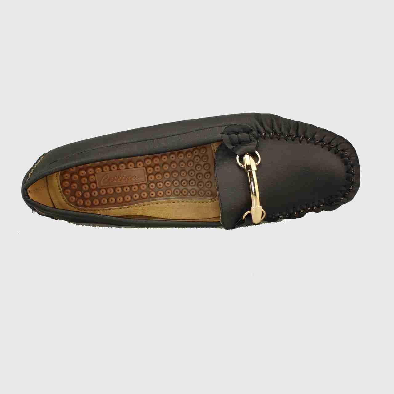 Mocasín Confort Negro Vía Franca Mujer-2