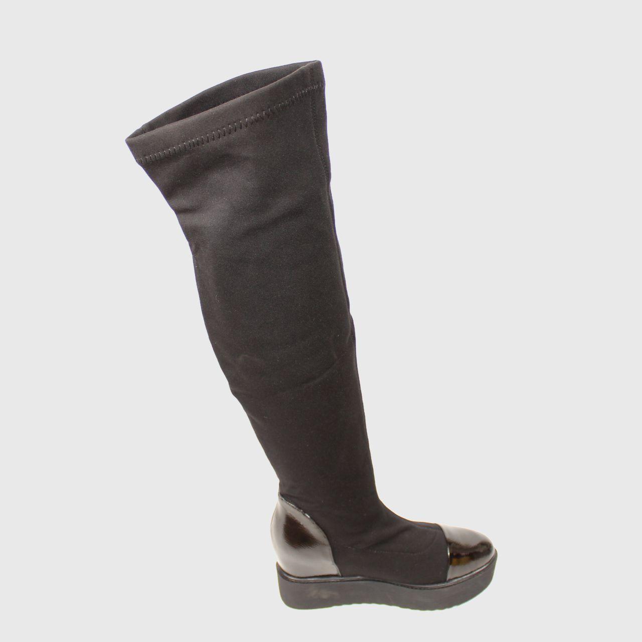 Bota Negro Vía Franca Mujer-2