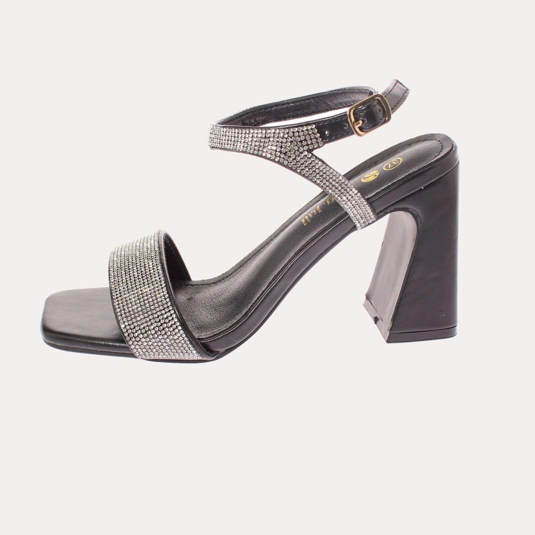 Sandalia Fiesta Negro Vía Franca Mujer Art: 5S310B0527BLACK-1