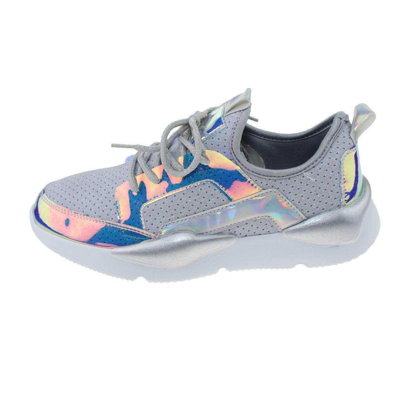 Zapatilla Plata Vía Franca Mujer-1