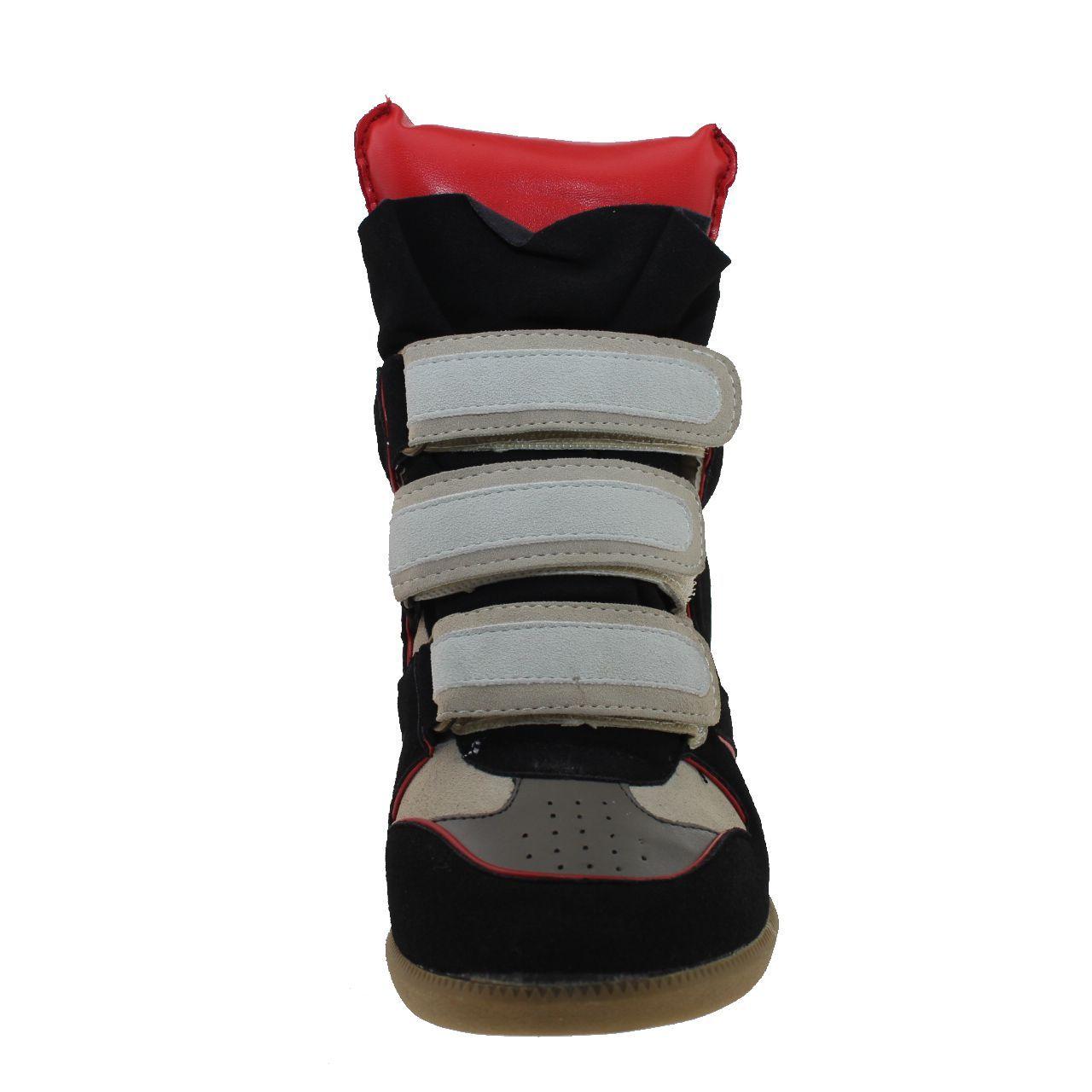 Zapatilla Caña Negro Vía Franca Mujer-2