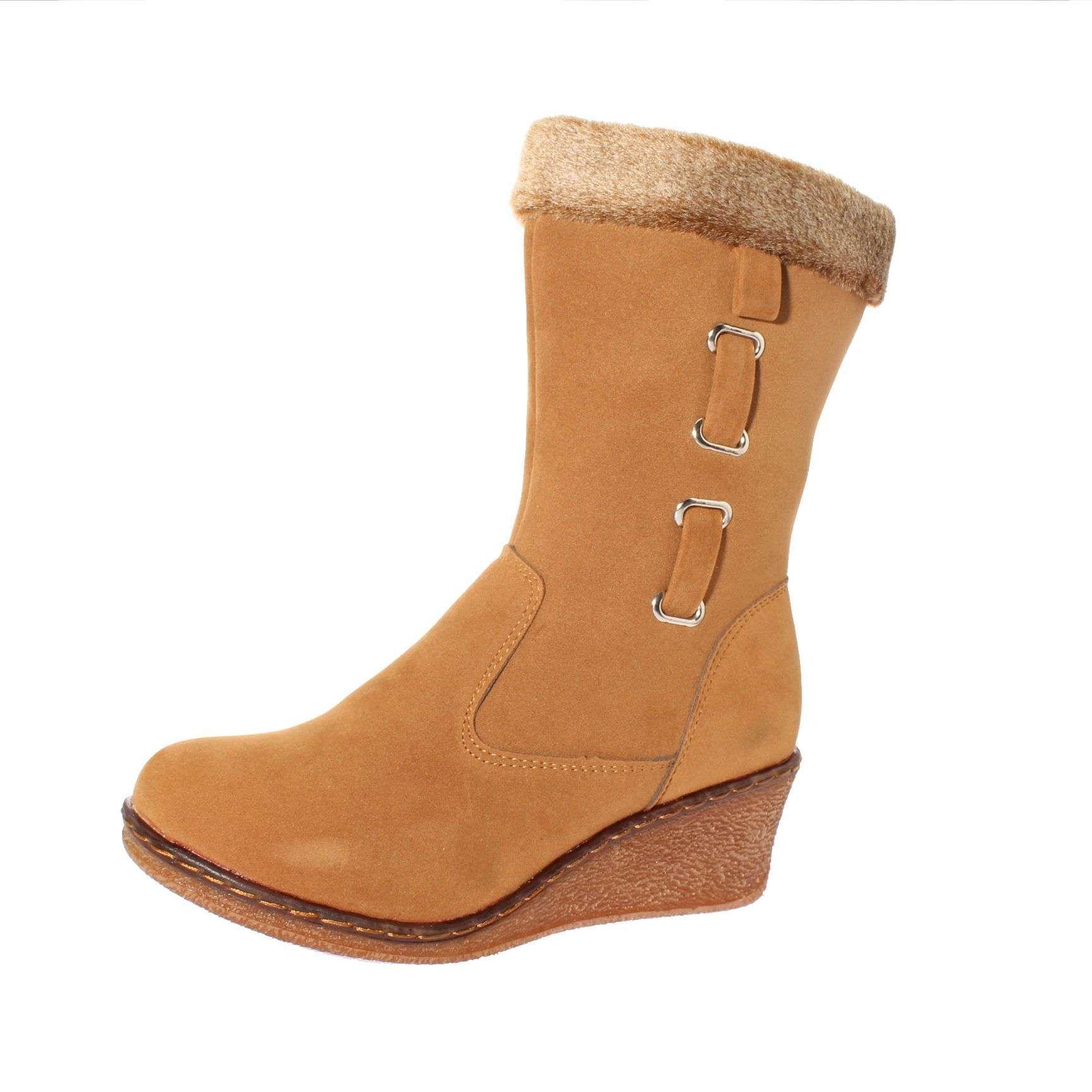 Bota Café Claro Vía Franca Mujer Art: 5NW016CAMEL-0