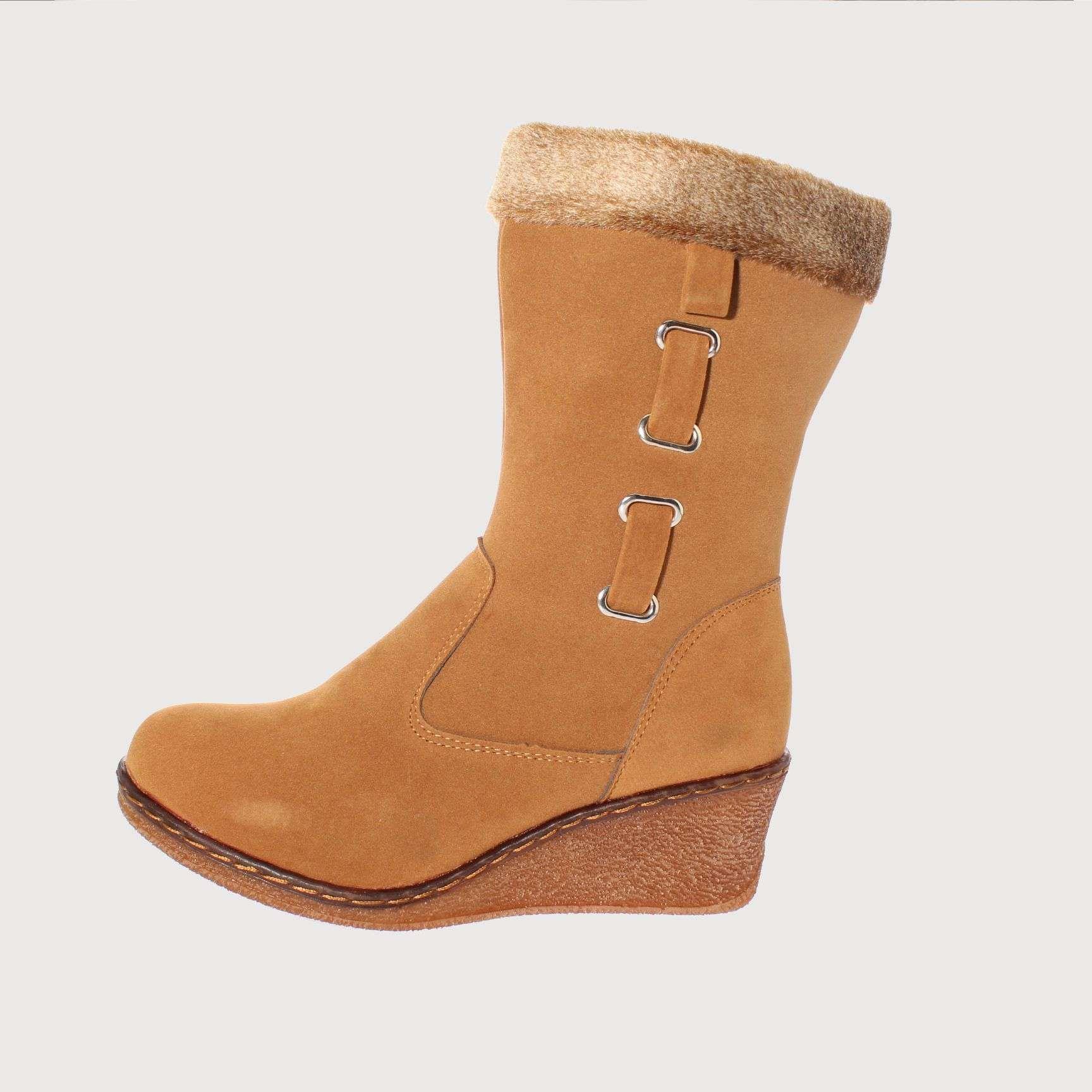 Bota Café Claro Vía Franca Mujer Art: 5NW016CAMEL-1
