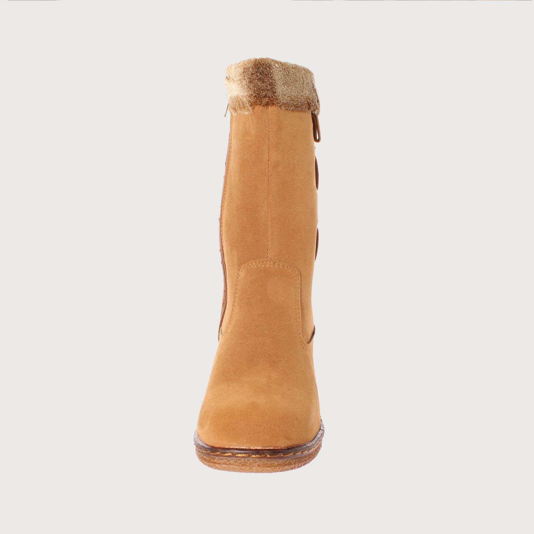 Bota Café Claro Vía Franca Mujer Art: 5NW016CAMEL-2
