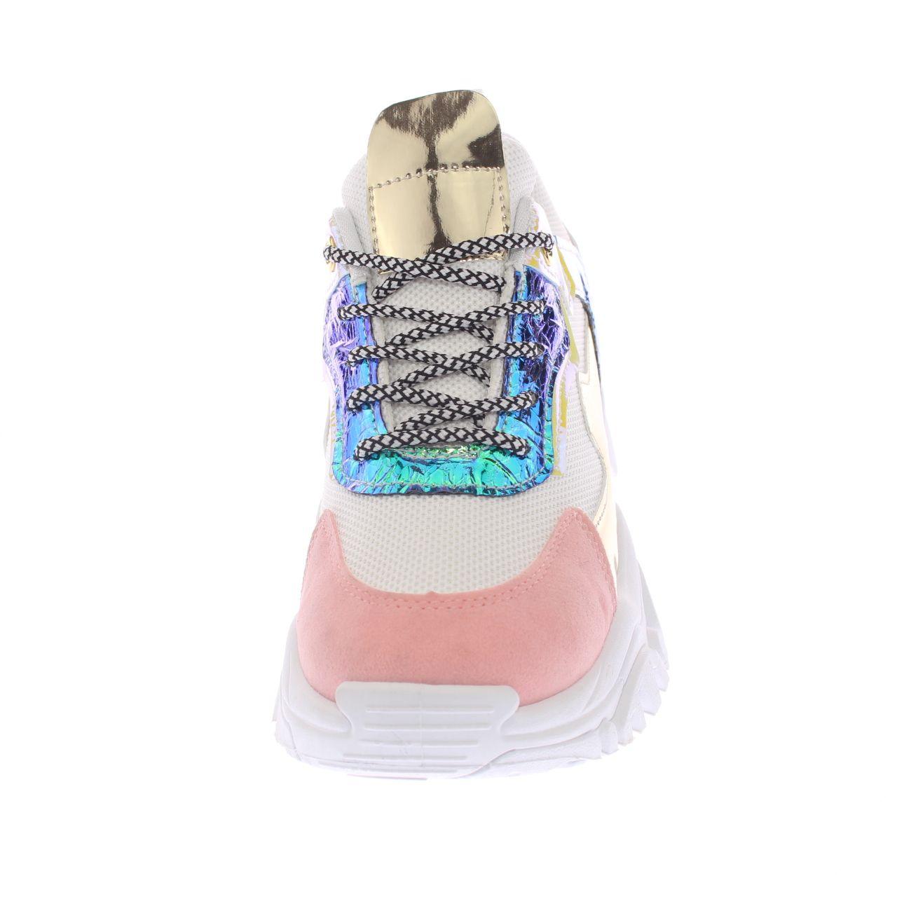 Zapatilla Rosa Vía Franca Mujer-1