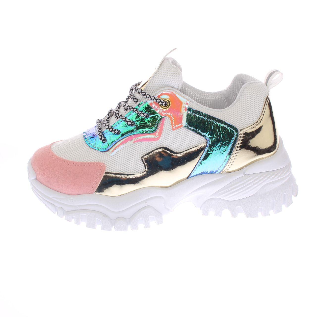Zapatilla Rosa Vía Franca Mujer-3