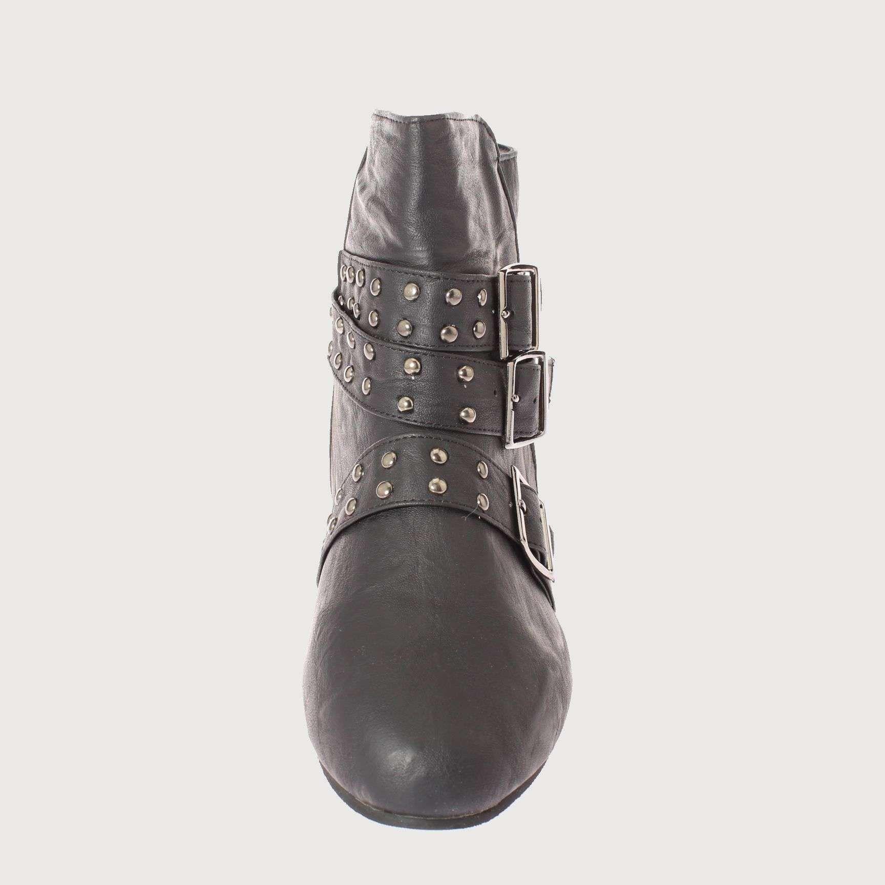 Botín Negro Vía Franca Mujer Art: 5BO15010BLACK-2