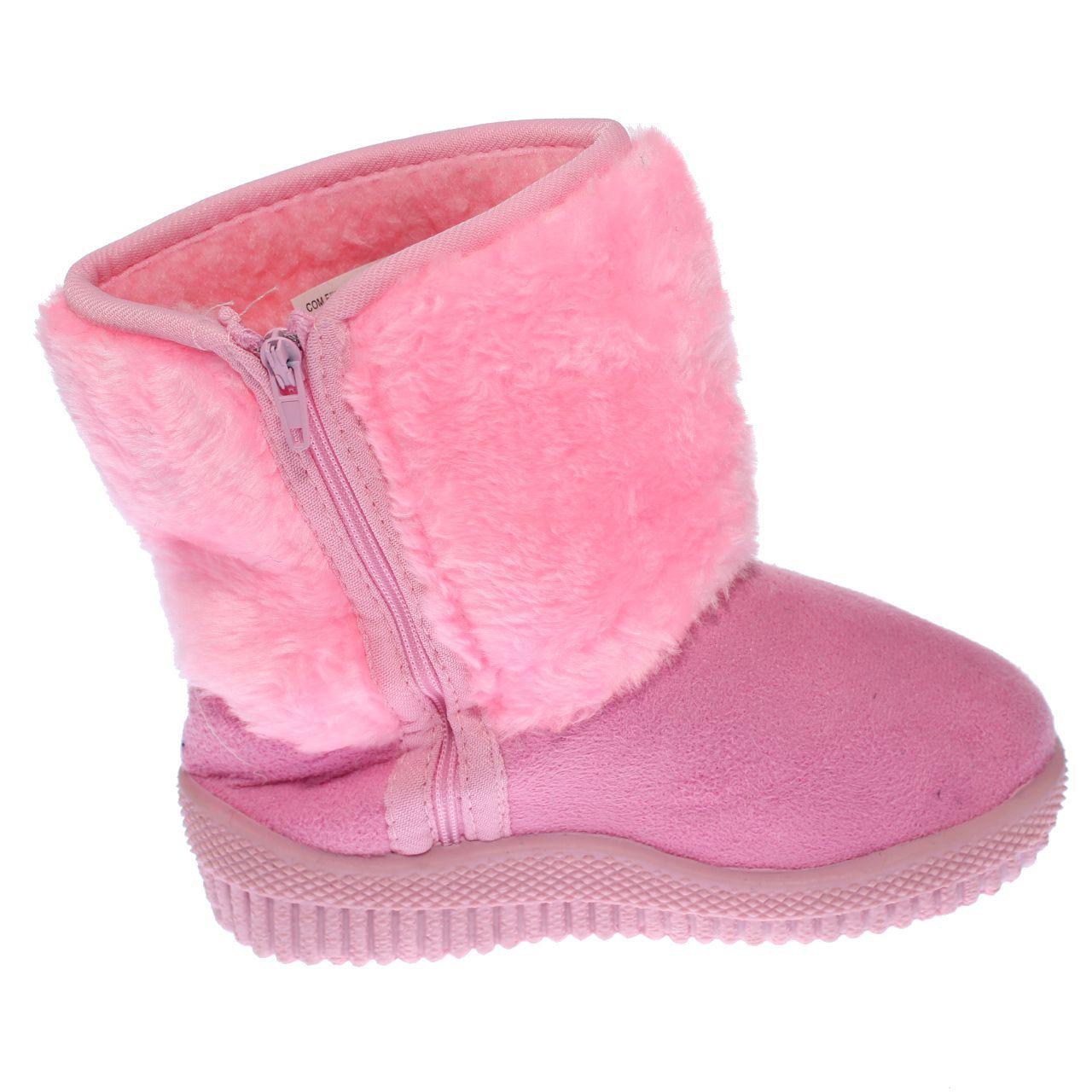 Bota Invernal Rosado Vía Franca Niña-3