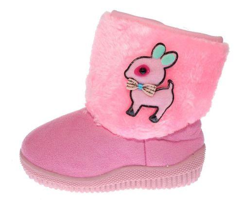 Bota Invernal Rosado Vía Franca Niña-5