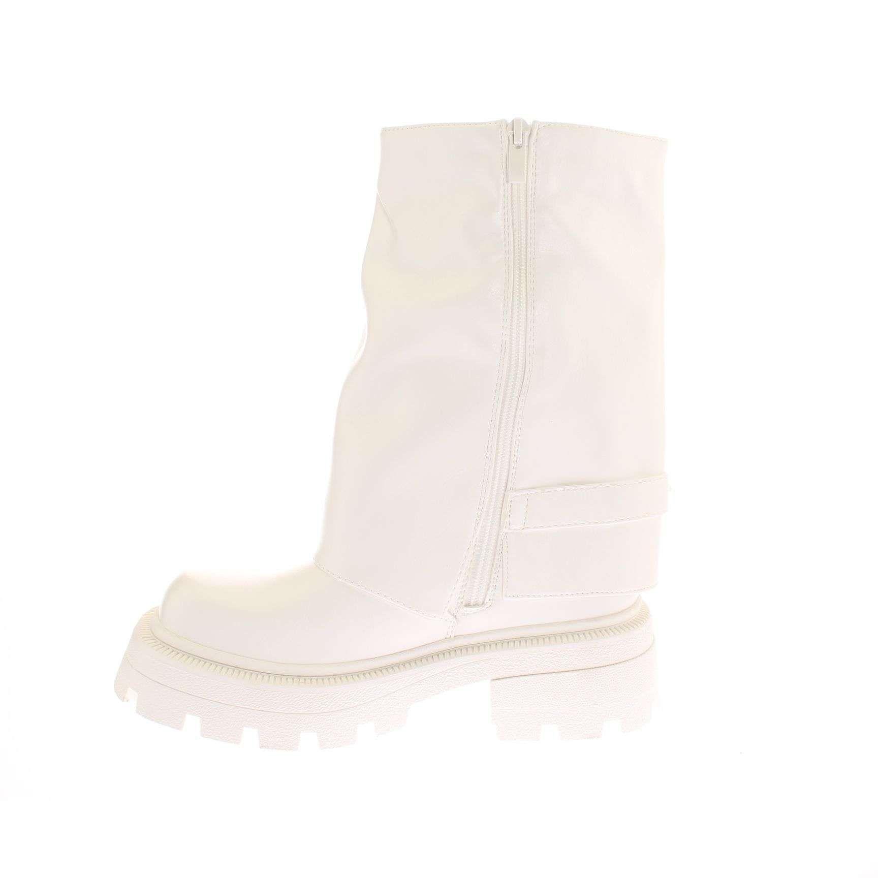 Bota Blanco Vía Franca Mujer Art: 5PG242905WHITE-3