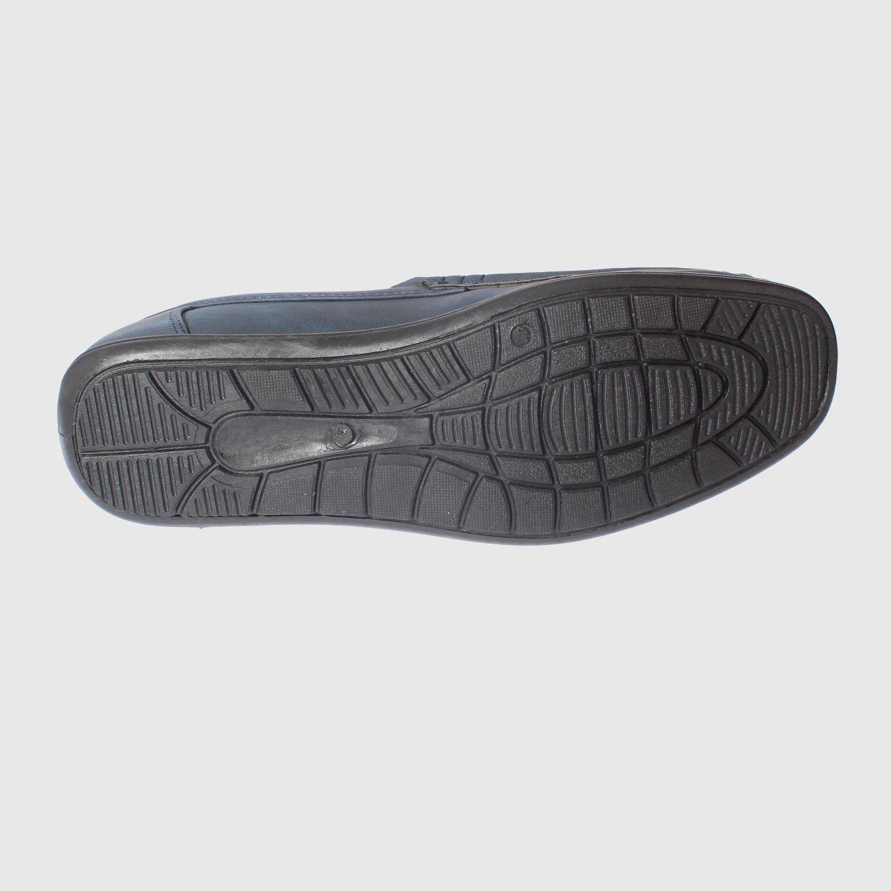 Mocasín Azul Vía Franca Hombre-4
