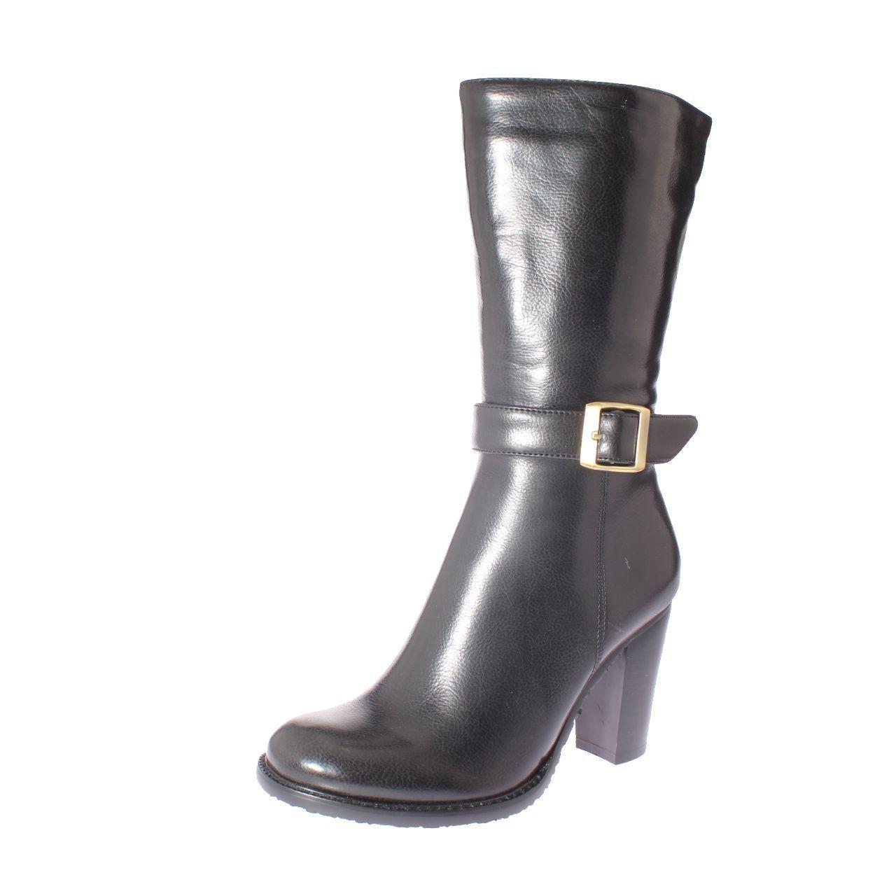 Bota Negro Vía Franca Mujer-0