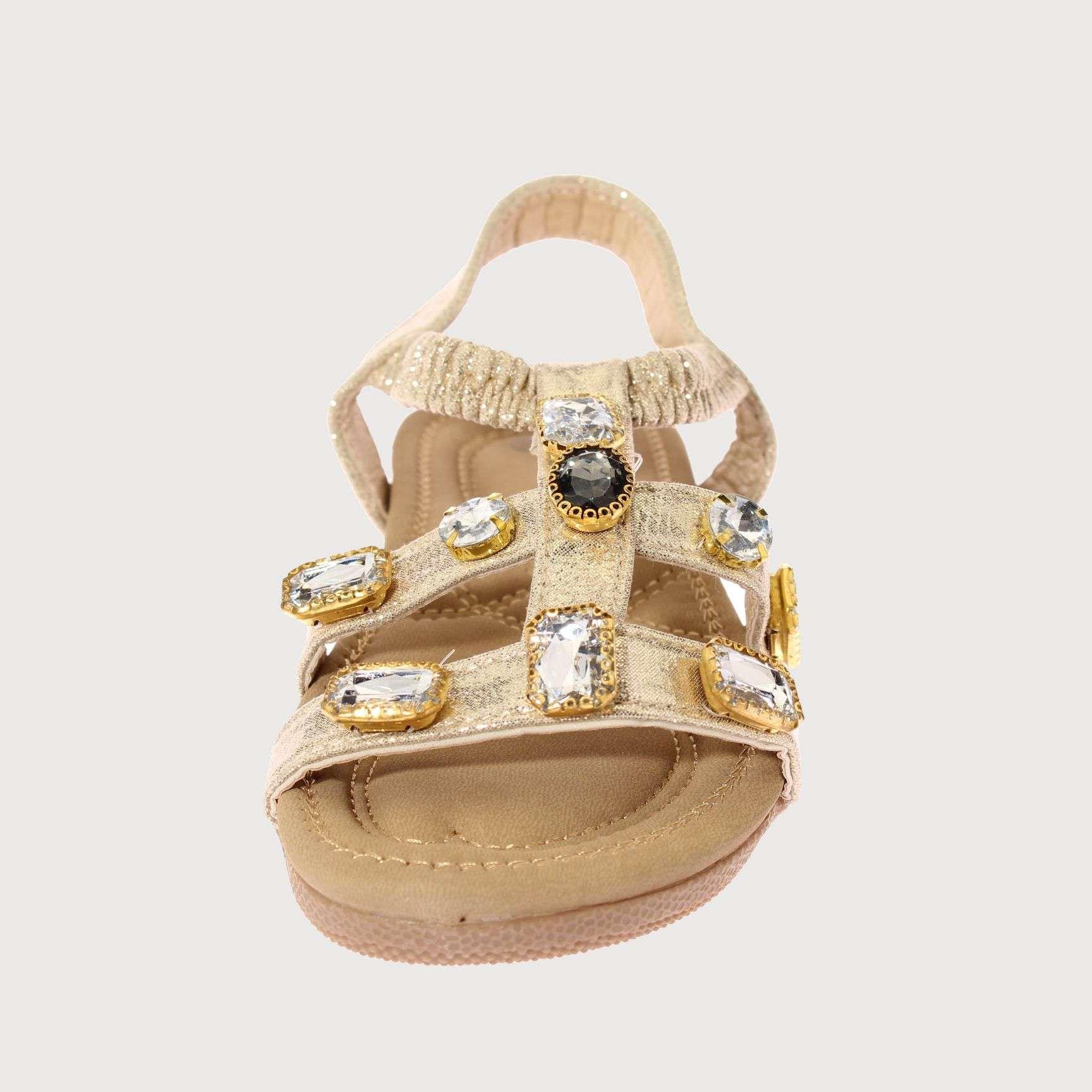 Sandalia Joyas Dorado Vía Franca Niña Art: 32110C31118GOLD-2