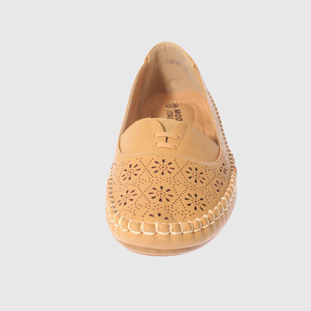 Mocasín Camel Vía Franca Mujer-2