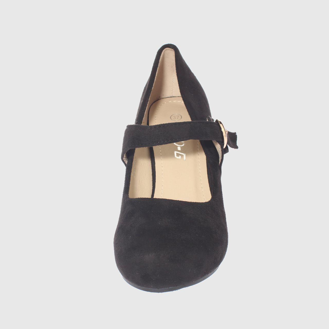 Zapato vestir Negro Vía Franca Mujer-2