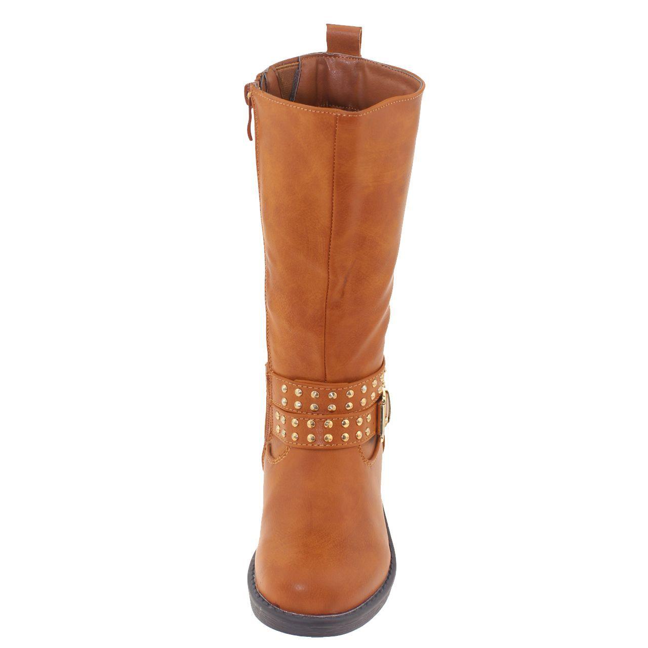 Bota Niña Camel Vía Franca Niña-3