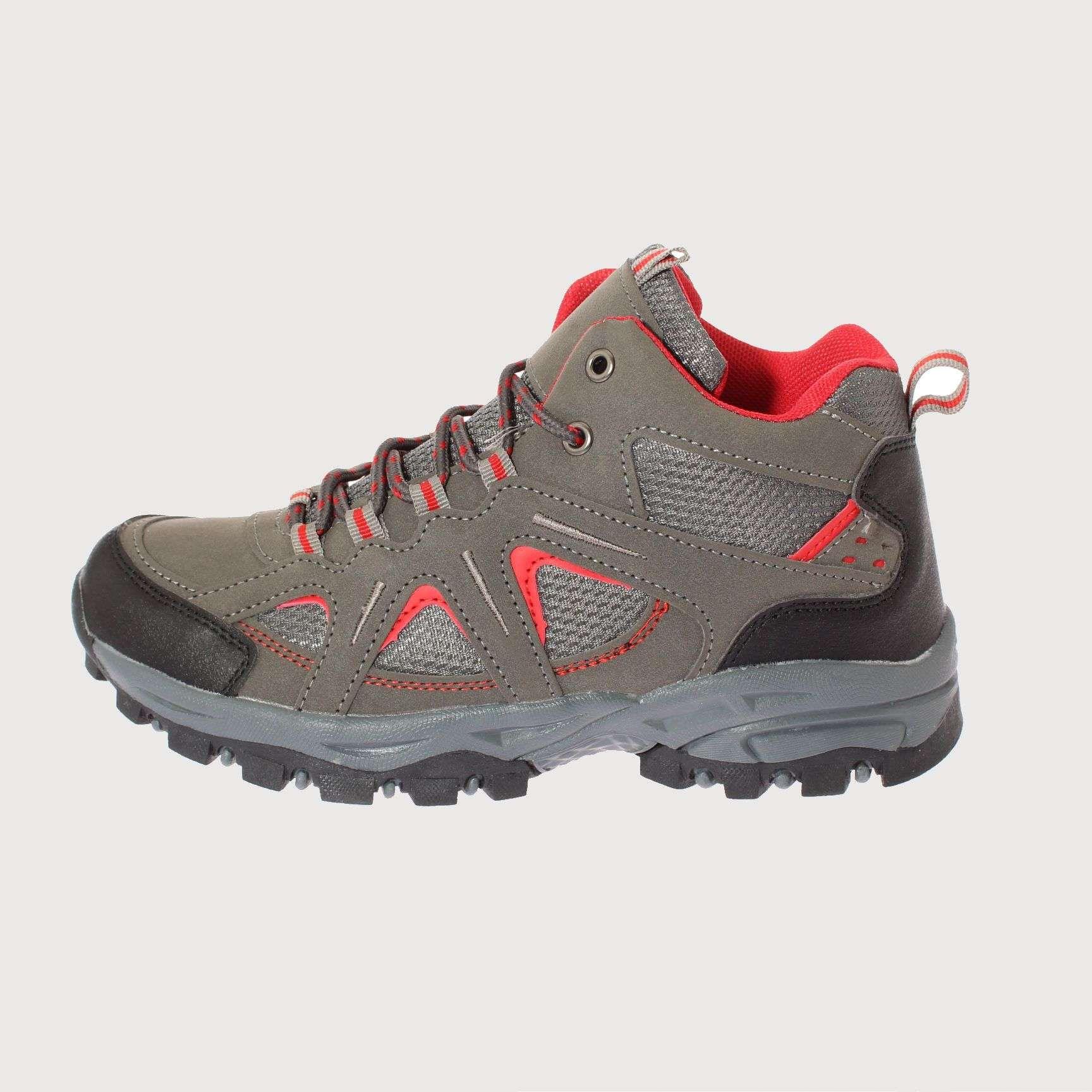 Zapatilla Outdoor Gris Vía Franca Mujer Art: 52002B0058GREYRED-1