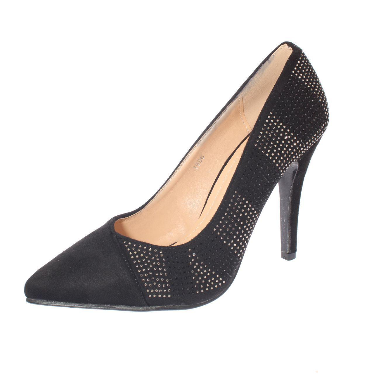 Zapato taco Negro Vía Franca Mujer-0