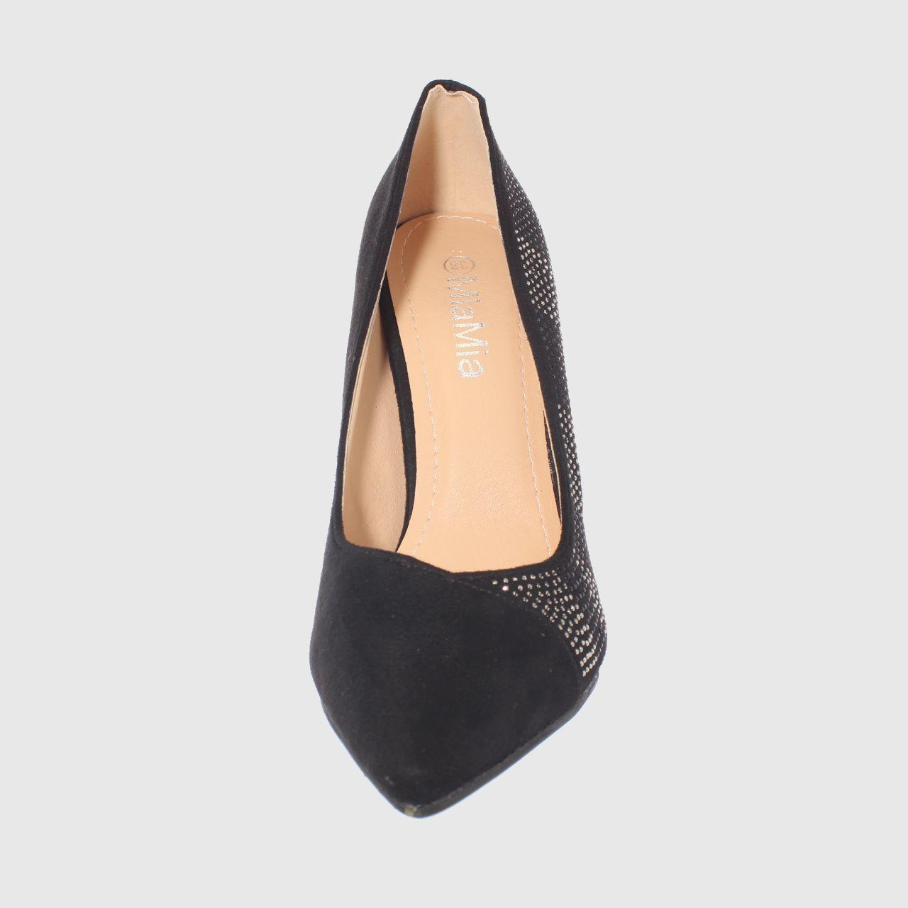 Zapato taco Negro Vía Franca Mujer-2
