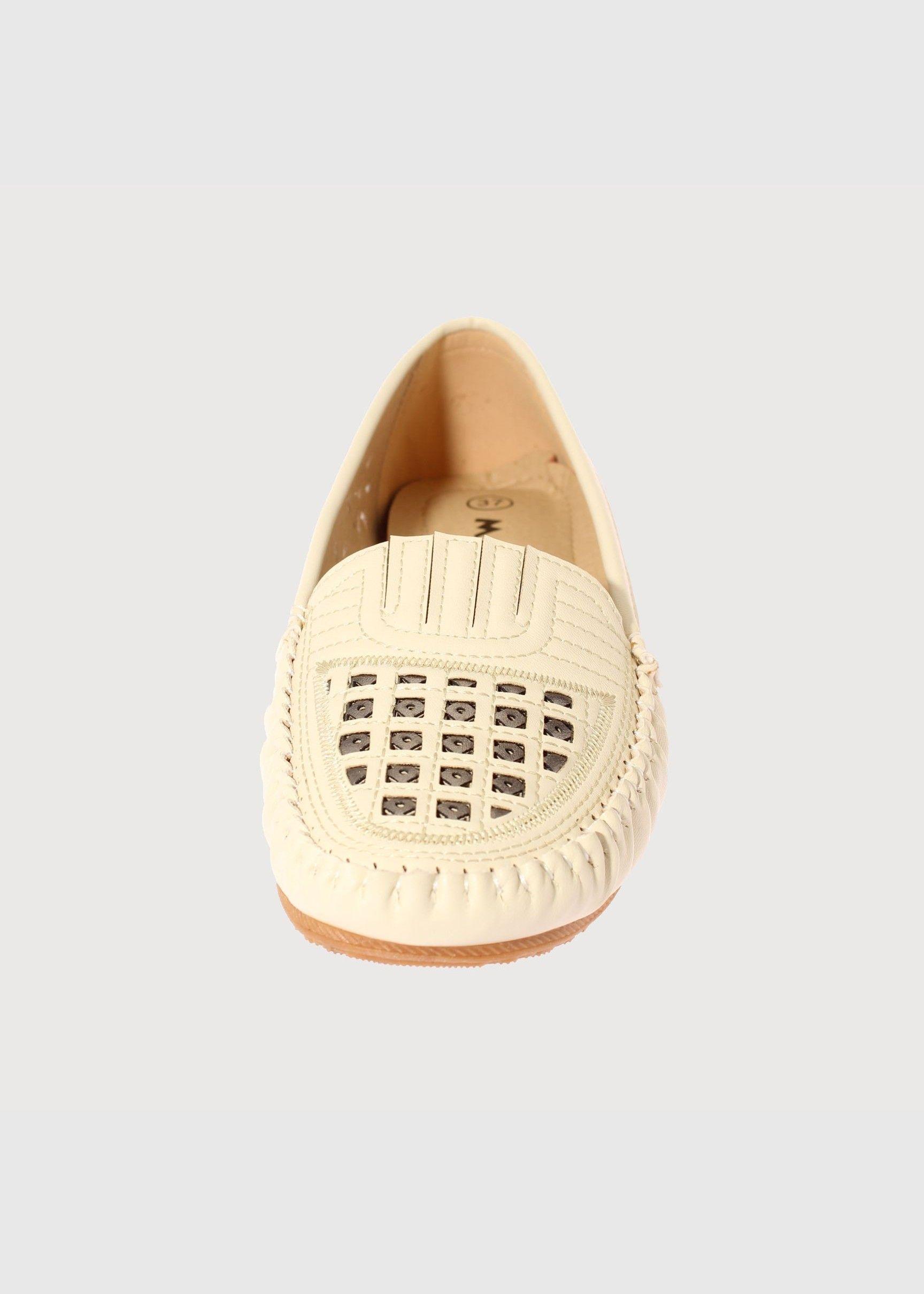 Mocasín Beige Vía Franca Mujer Art: 5EH143BEIGE-2