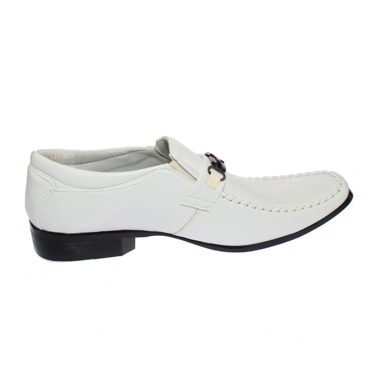 Mocasín Blanco Vía Franca Hombre-3