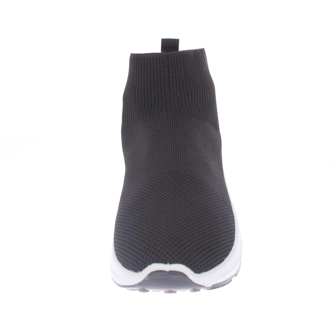 Zapatilla Negro Vía Franca Mujer-4