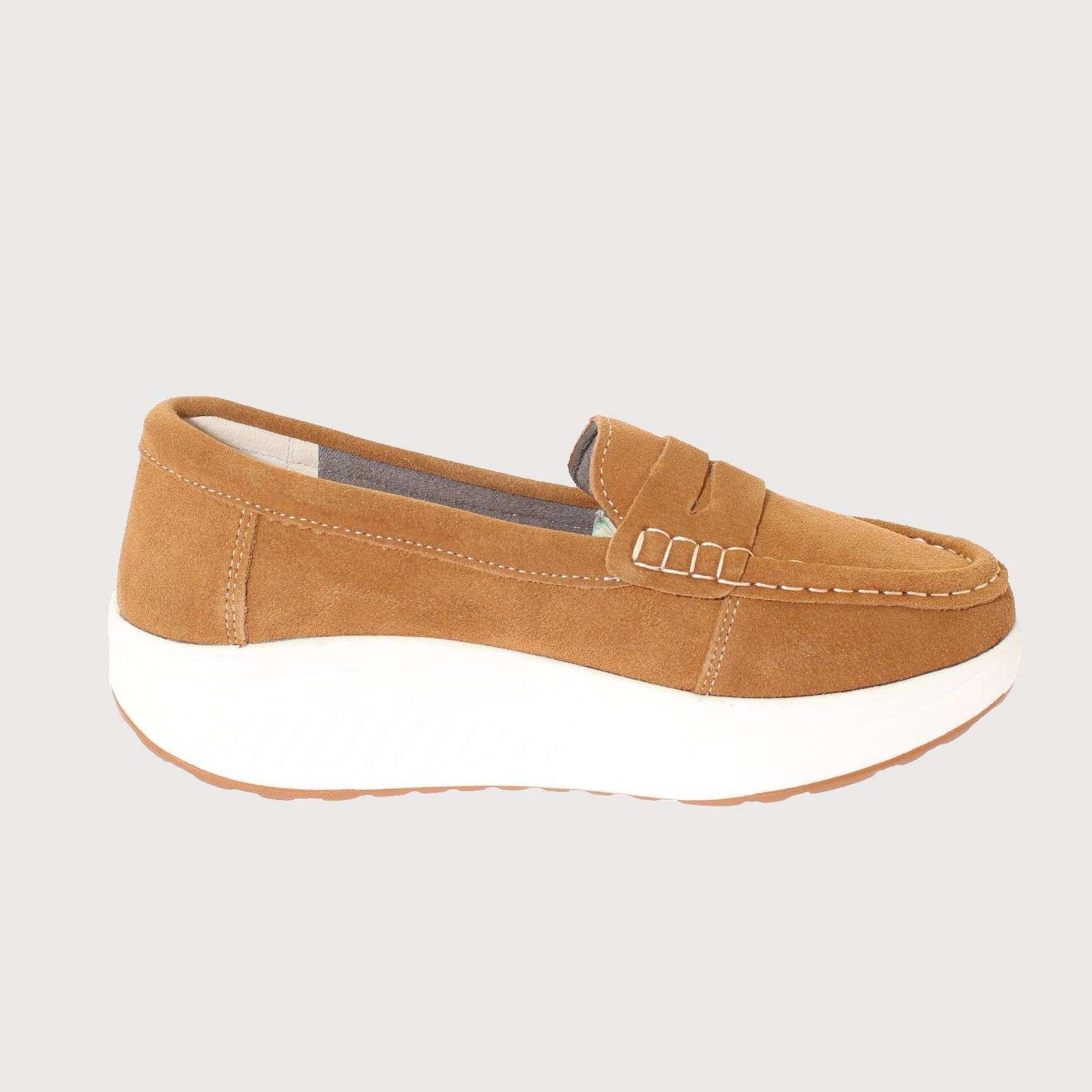 Mocasín confort Café Vía Franca Mujer Art: 52110B31153BROWN-3