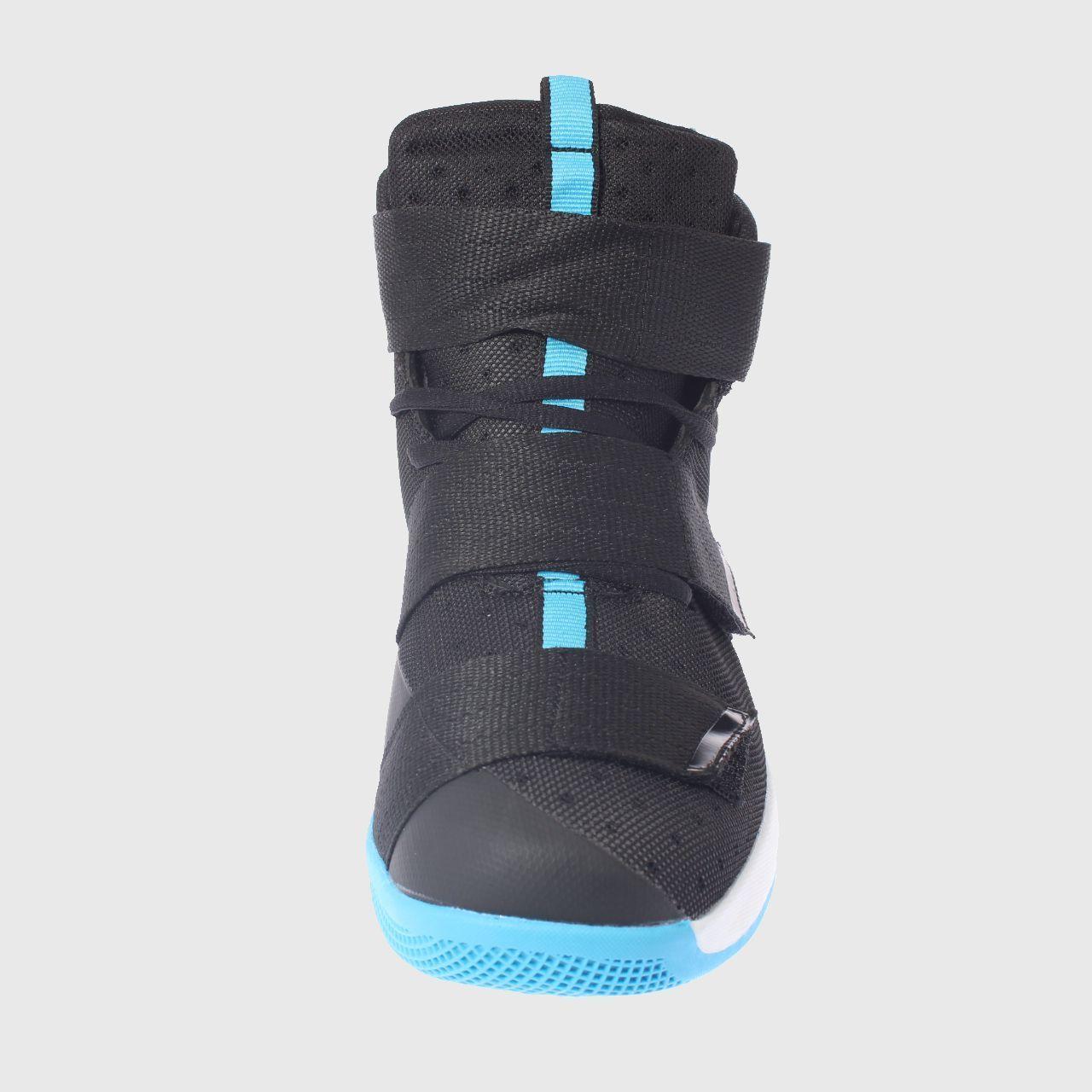 Zapatilla Negro/Verde Agua Vía franca Hombre-2