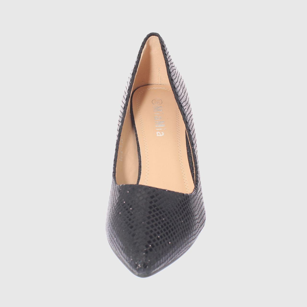 Zapato Negro Vía Franca Mujer-2