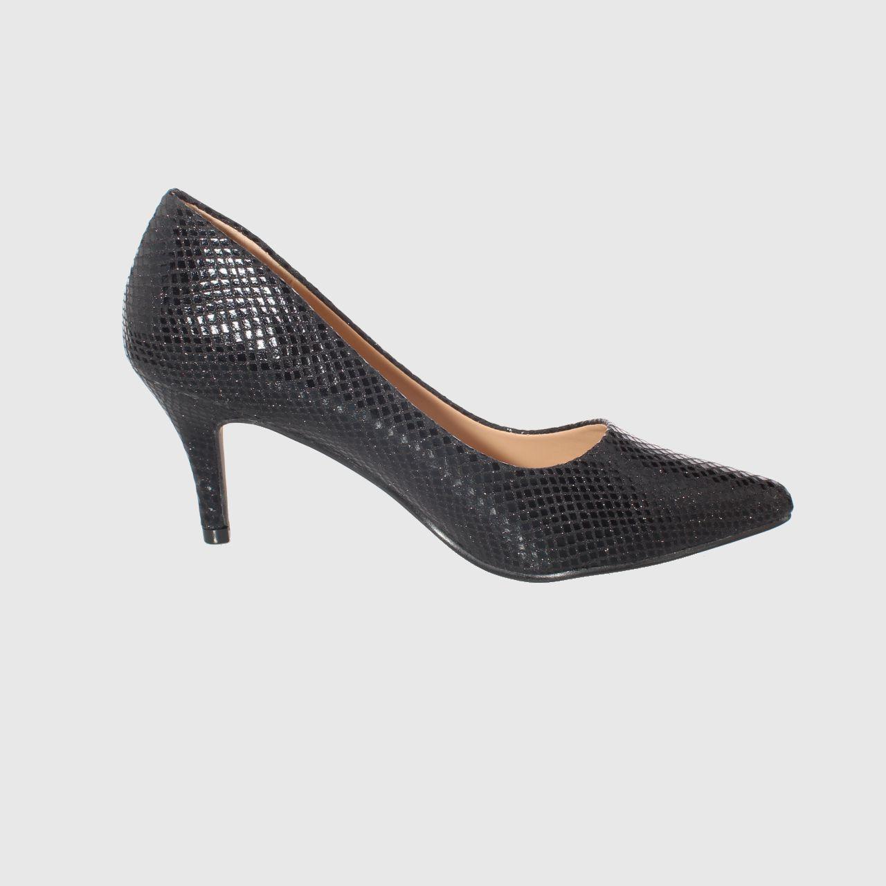 Zapato Negro Vía Franca Mujer-3