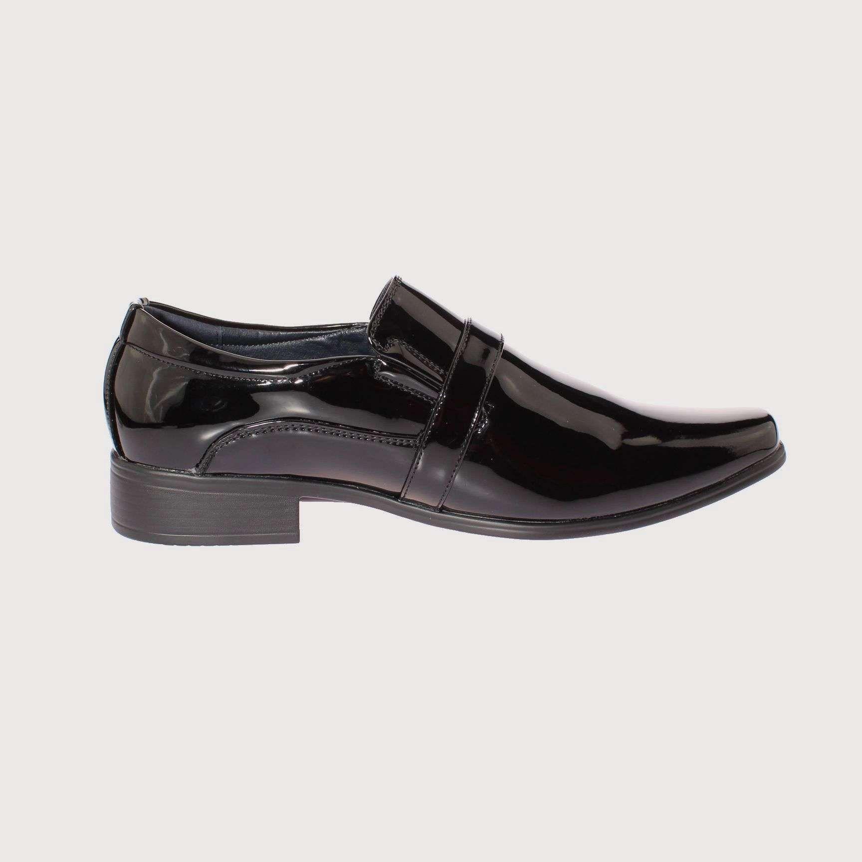 Zapato Negro Vía Franca Hombre Art: 8SRA2BLACK-3