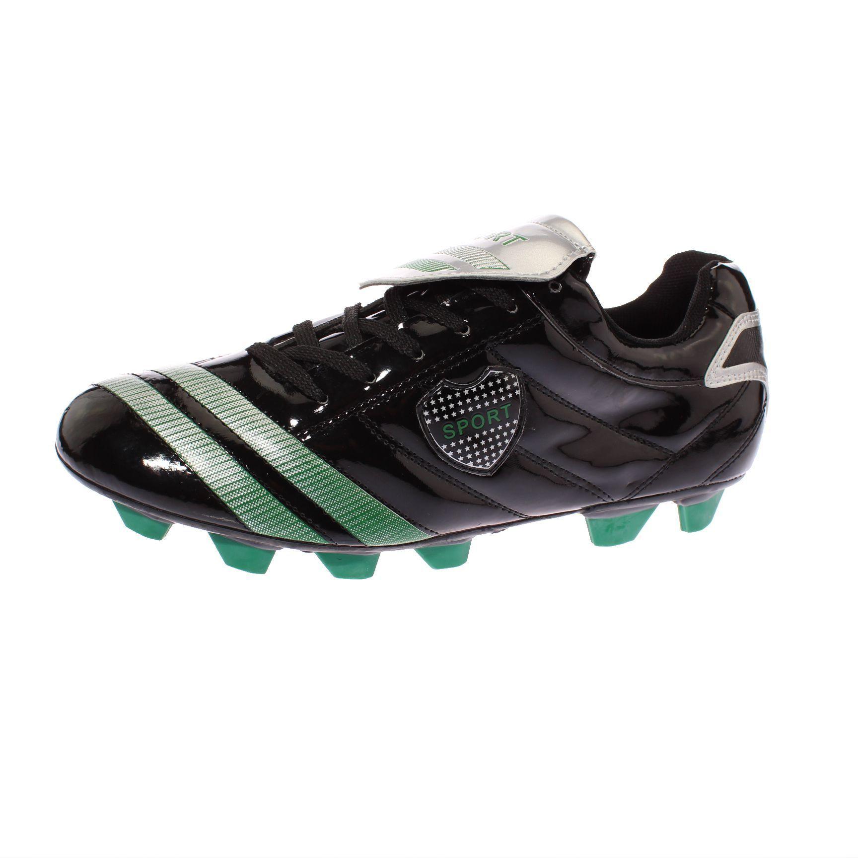 Zapato Futbol Negro/Plata Vía Franca Hombre-0