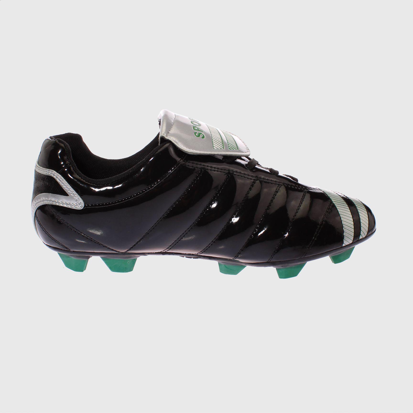 Zapato Futbol Negro/Plata Vía Franca Hombre-2