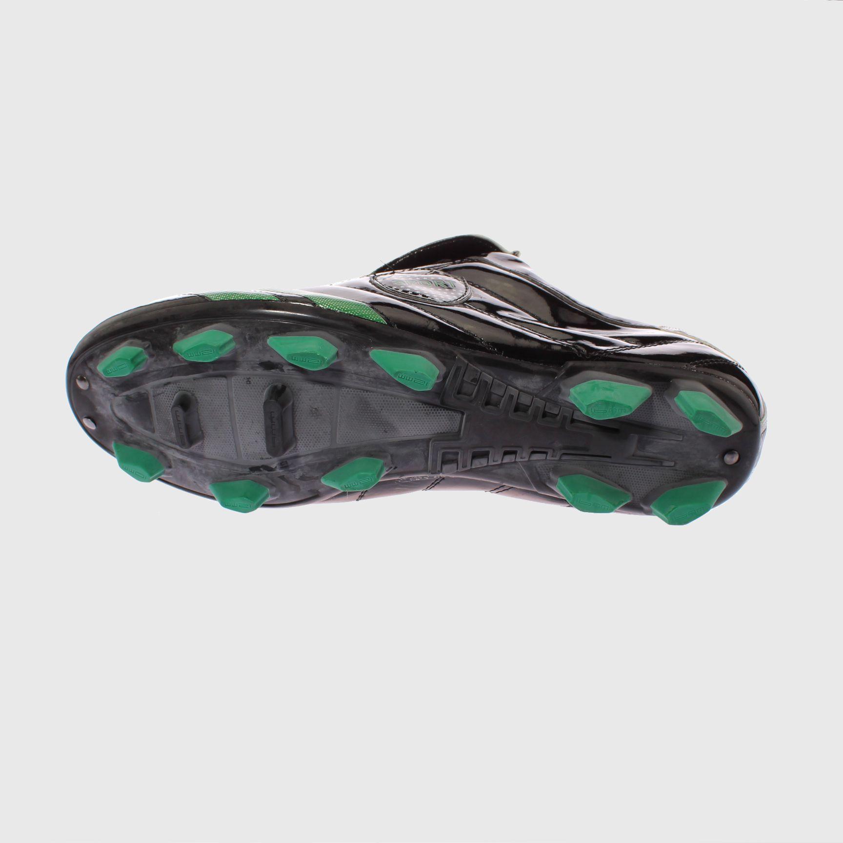 Zapato Futbol Negro/Plata Vía Franca Hombre-3