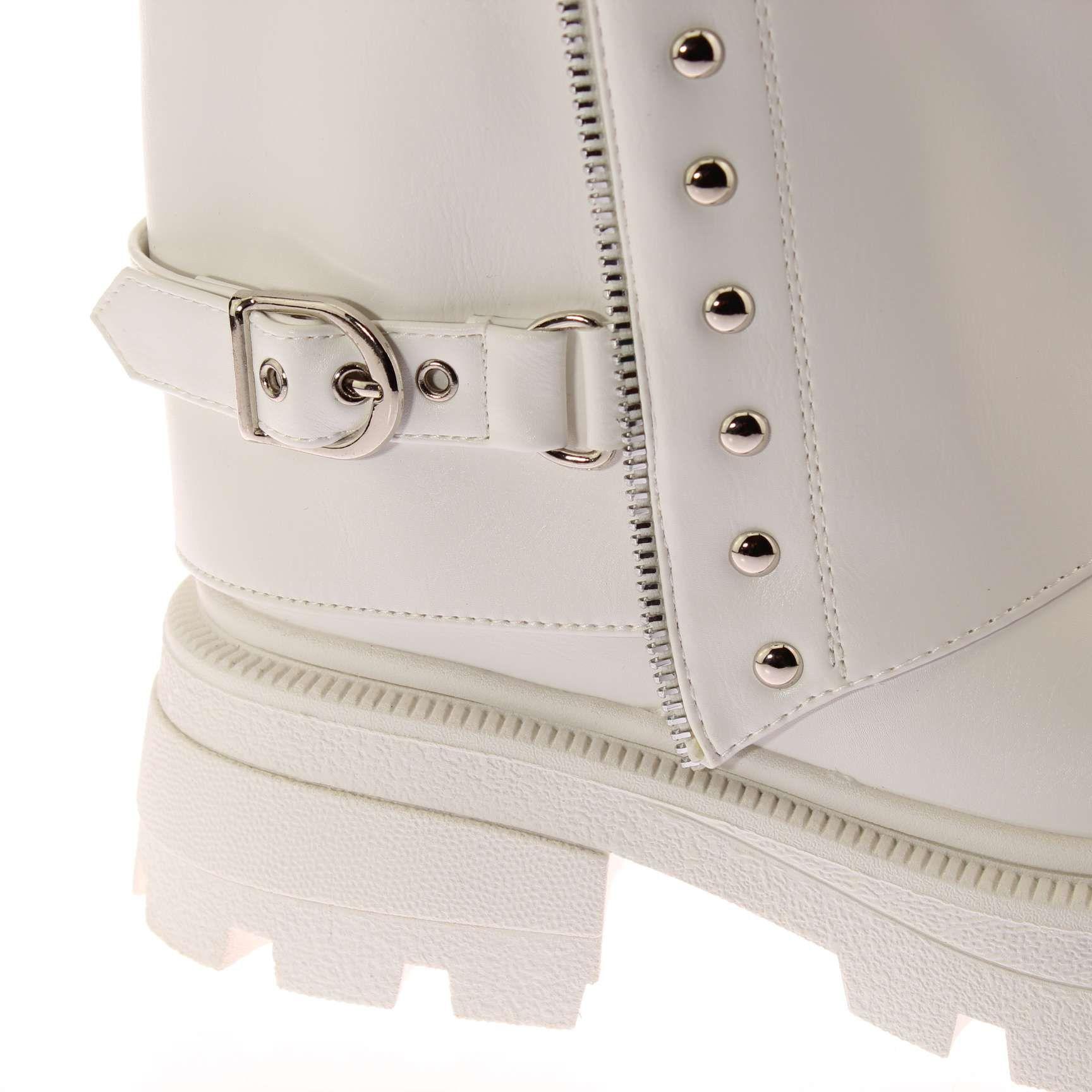 Bota Blanco Vía Franca Mujer Art: 5PG252905WHITE-4