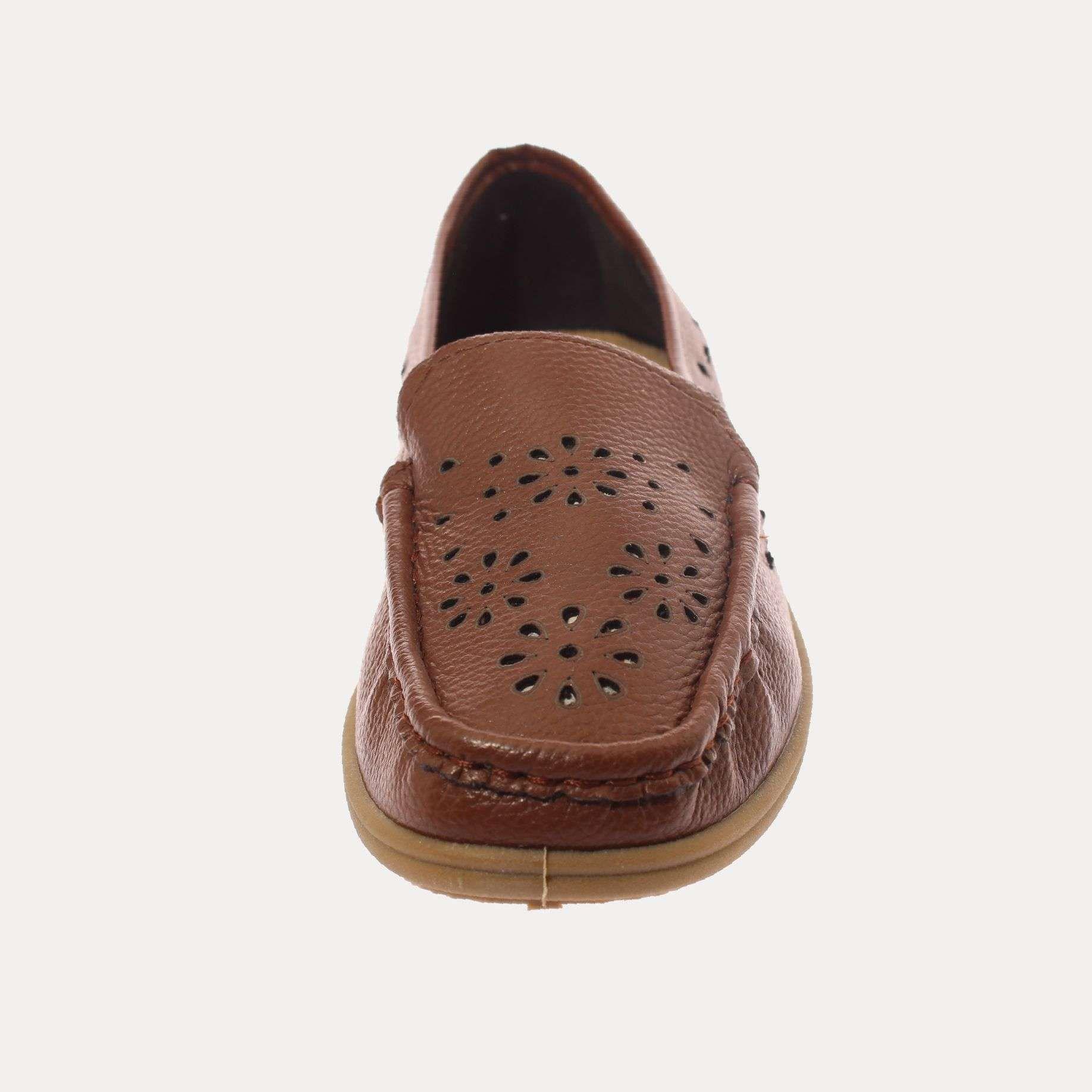Mocasín Café Vía Franca Mujer Art: 5SA383LBROWN-2