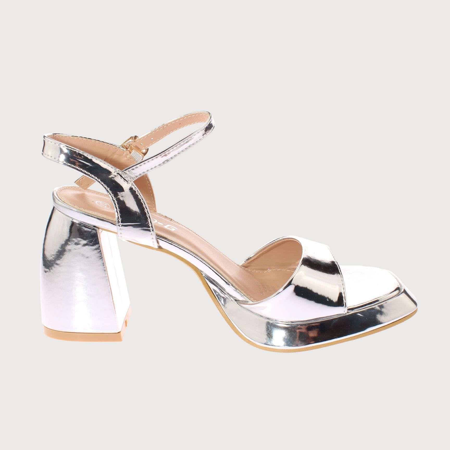 Sandalia Fiesta Plateado Vía Franca Mujer Art: 5PG235918SILVER-3