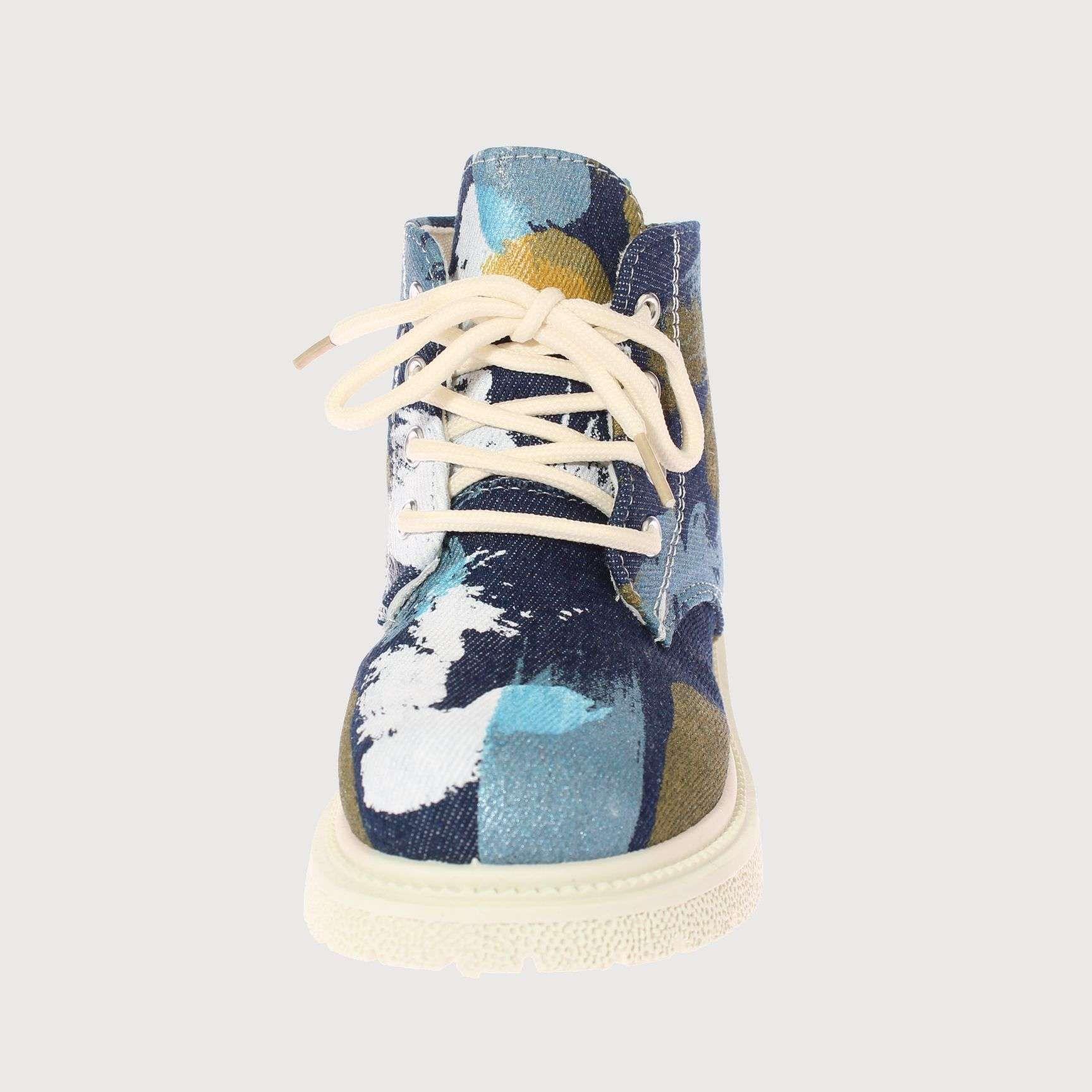 Botín Azul Marino Vía Franca Niña Art: 31202D1428NAVY-2