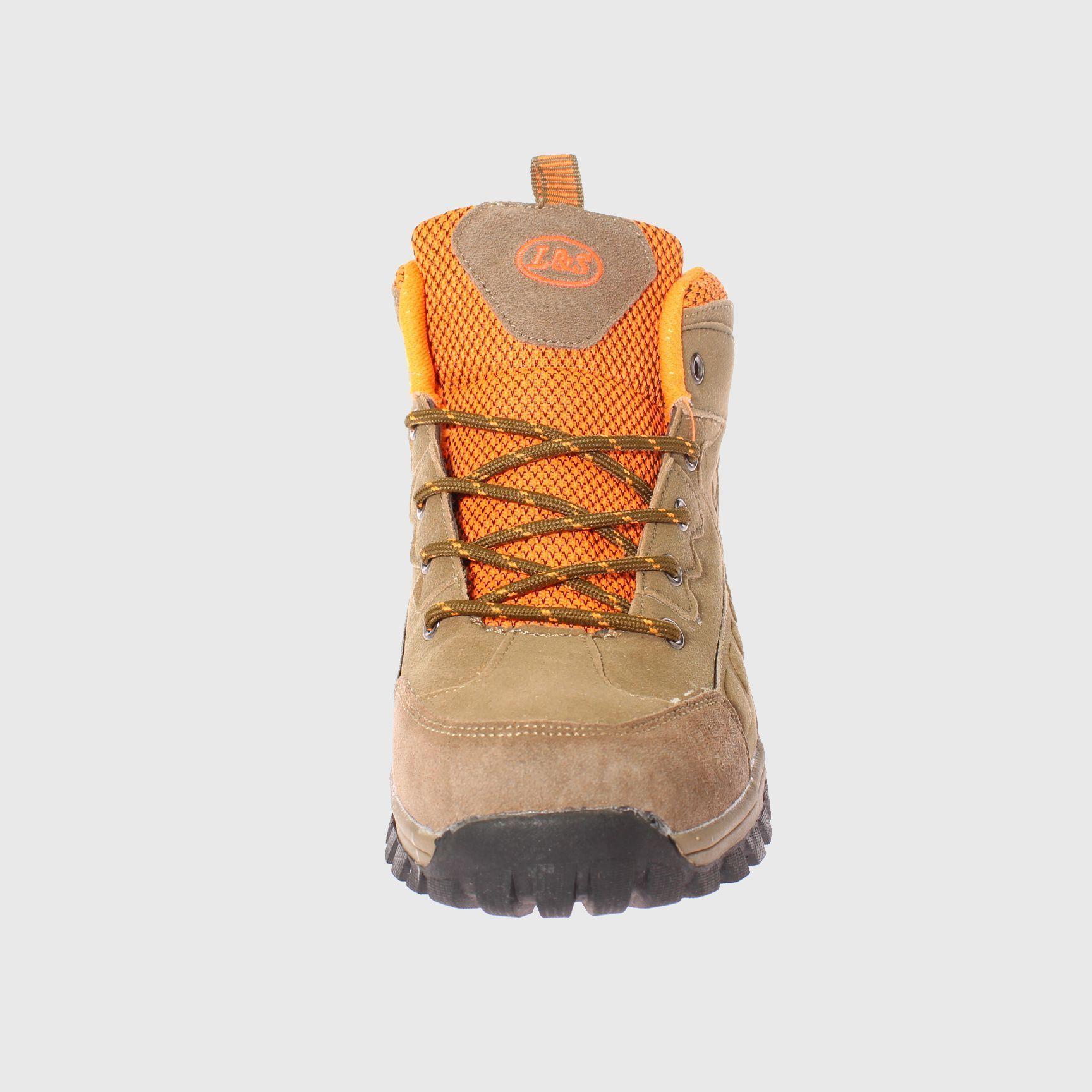 Zapatilla Outdoor Khaki/Naranjo Vía Franca Mujer-4