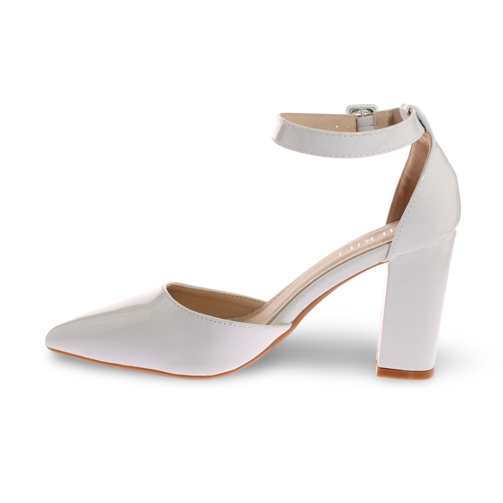 Zapato Tacón Blanco Vía Franca Mujer Art: 56705WHITE-3