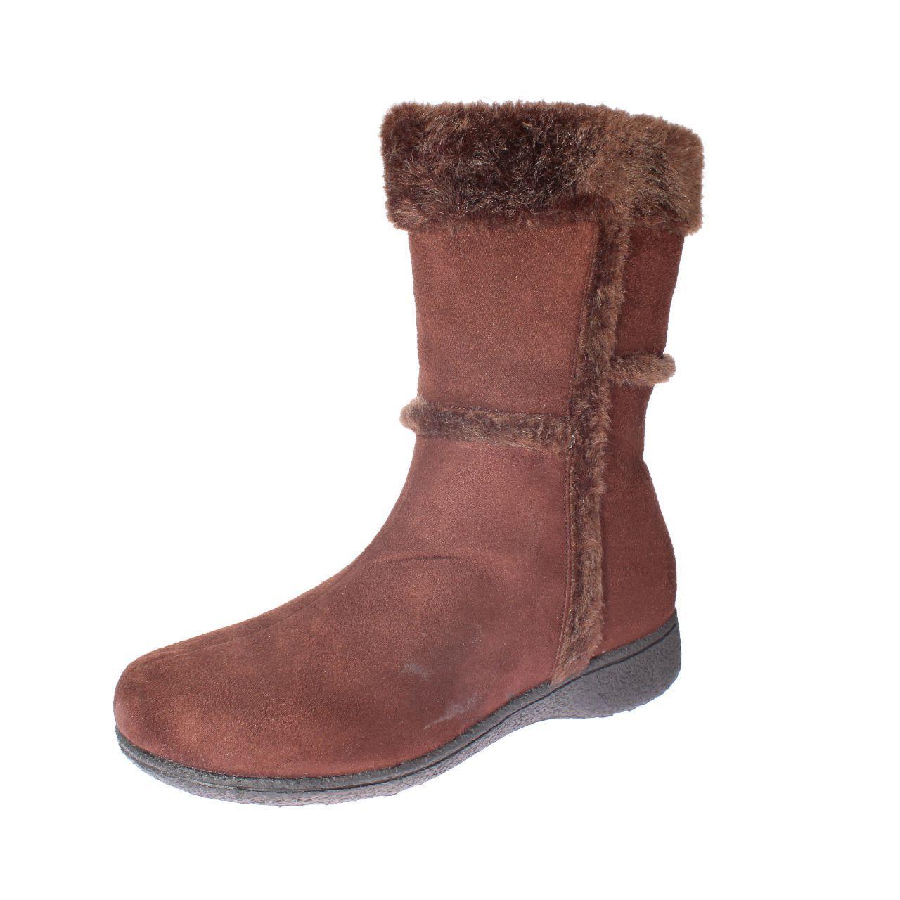 Bota piel Café Vía Franca Mujer-0