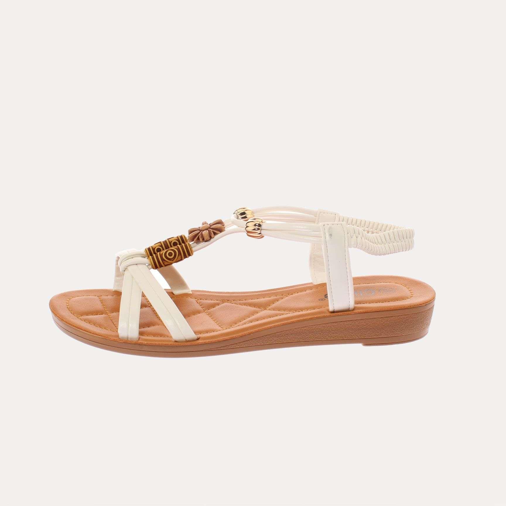 Sandalia Blanco Vía Franca Mujer Art: 5KD51WHITE-1