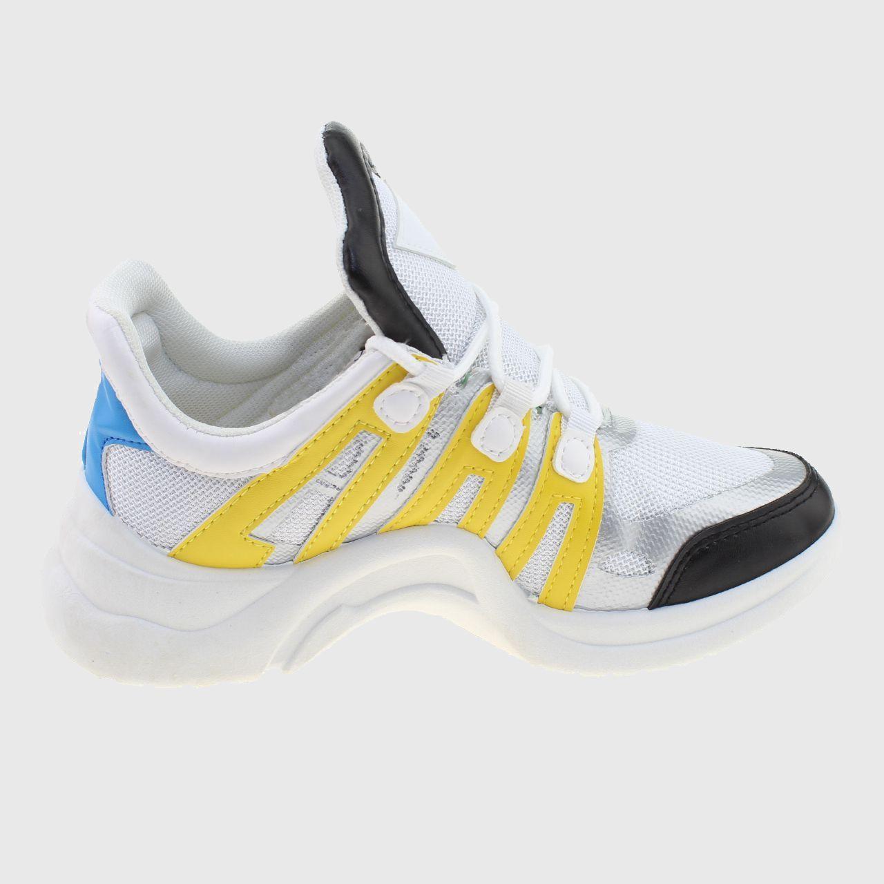 Zapatilla Amarillo Vía Franca Mujer-3
