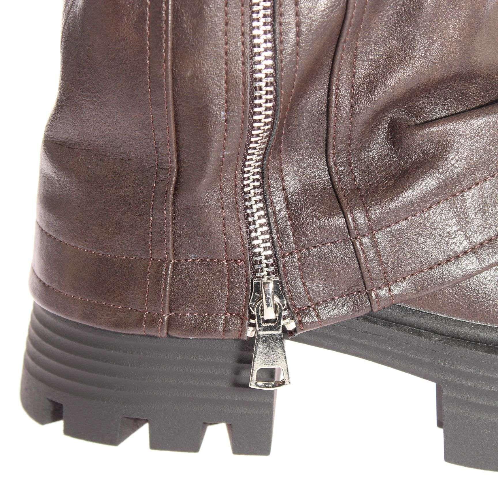 Bota Chocolate Vía Franca Mujer Art: 5XZN10390BCOFFEE-4