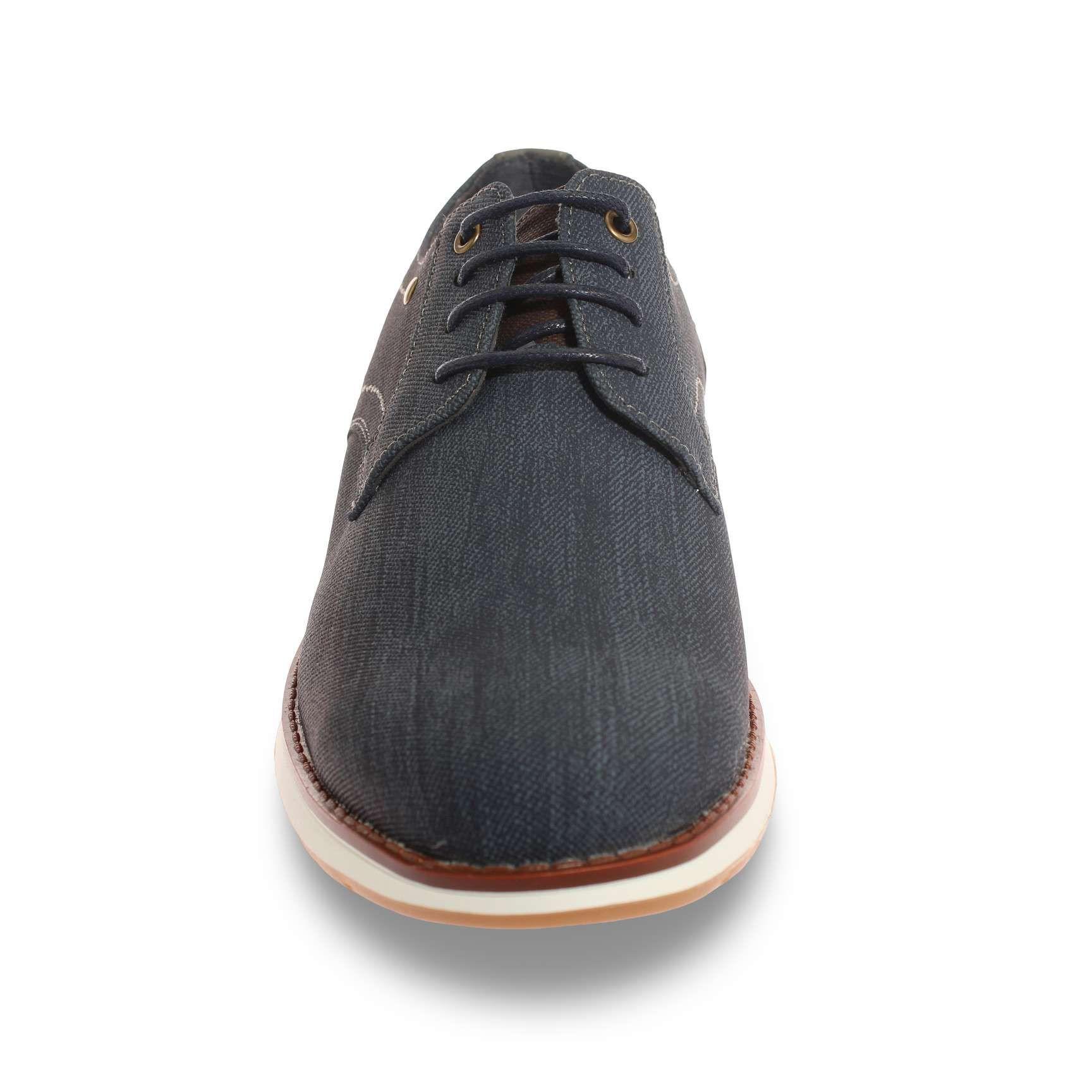 Zapato Azul Marino Vía Franca Hombre Art: 81611NAEY-2