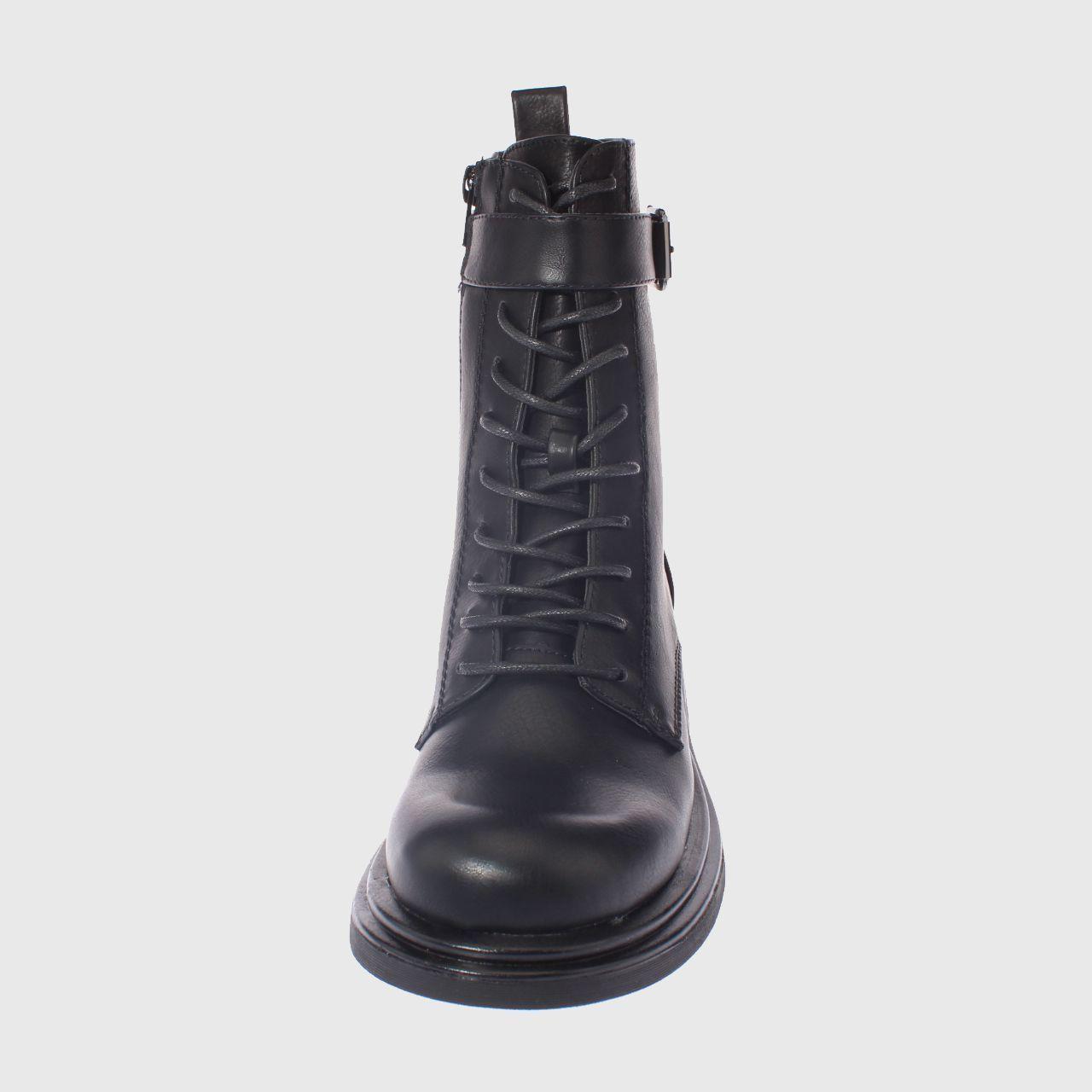 Botin Negro Vía Franca Mujer-2