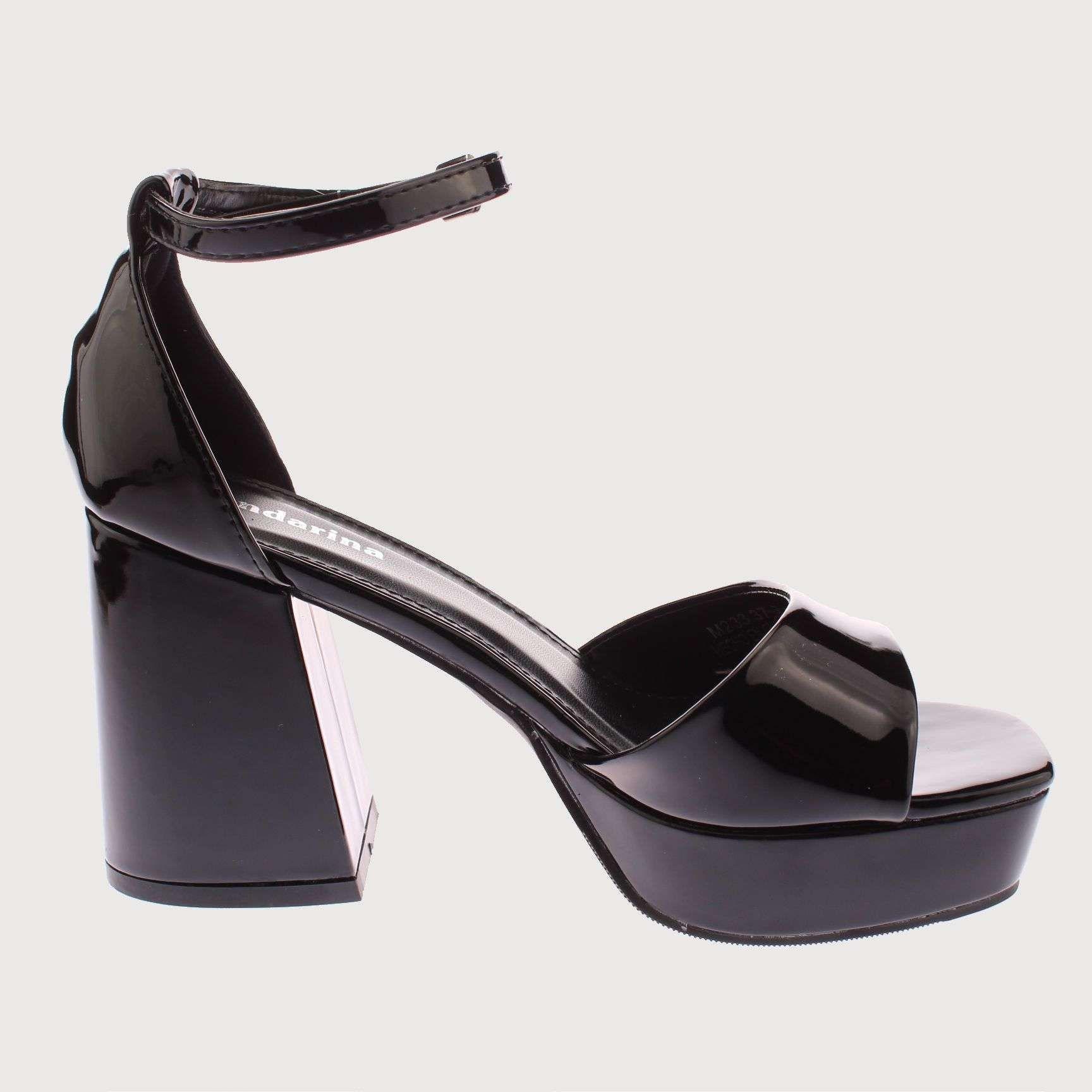 Sandalia Fiesta Negro Vía Franca Mujer Art: 5M233BLACK-3