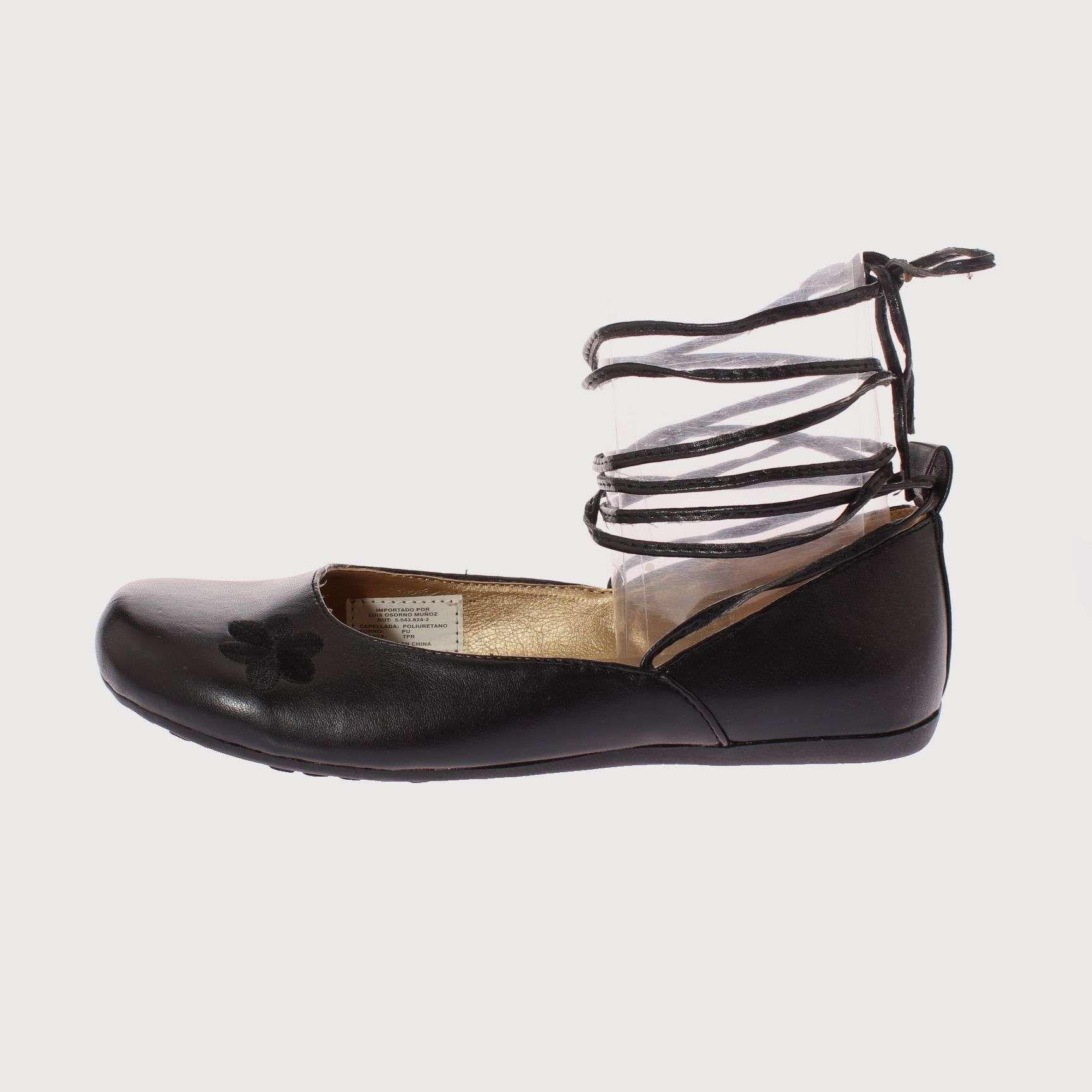 Zapato Colegio Negro Vía Franca Niña Art: 3ET07347010BLACK-1